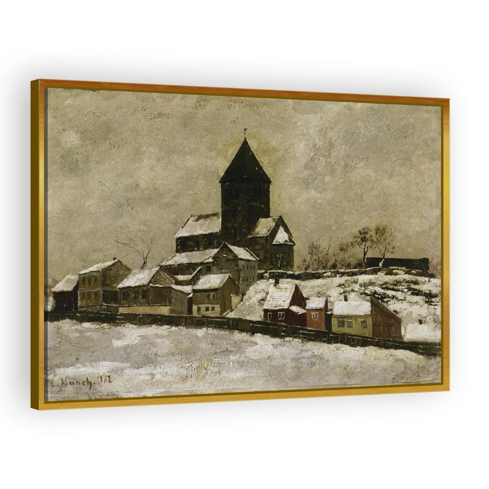 Gamle Aker Church by Edvard Munch - view 3 thumbnail