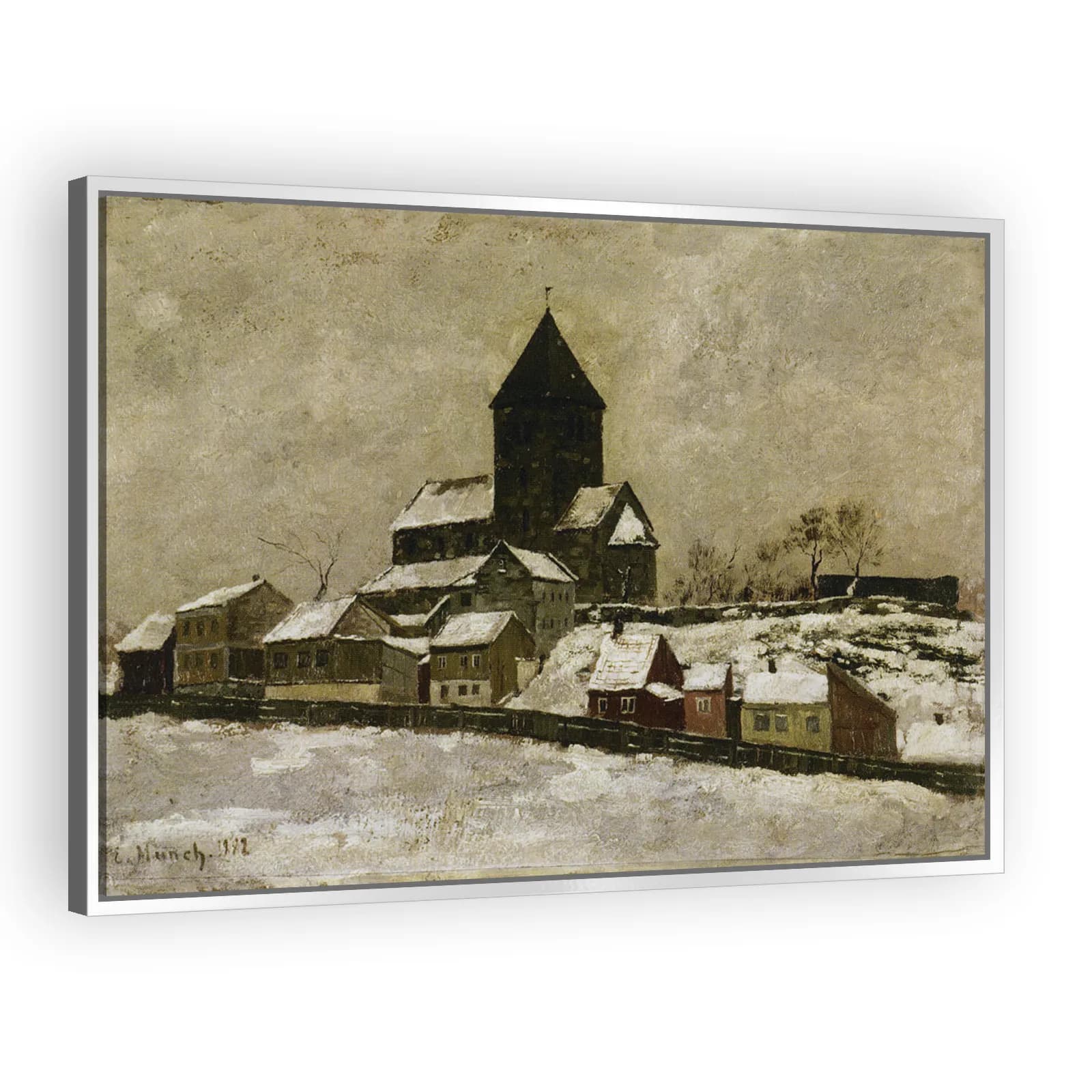 Gamle Aker Church by Edvard Munch - view 4 thumbnail