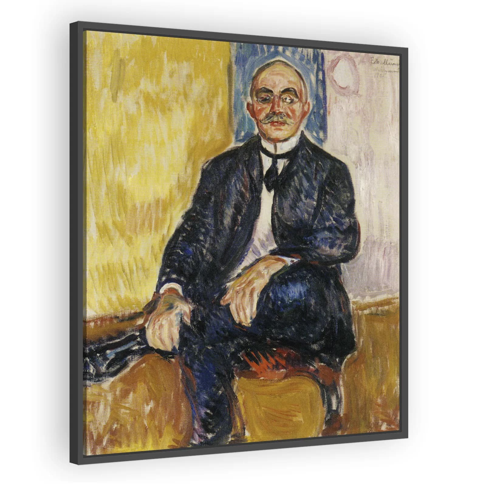 Gustav Schiefler by Edvard Munch
