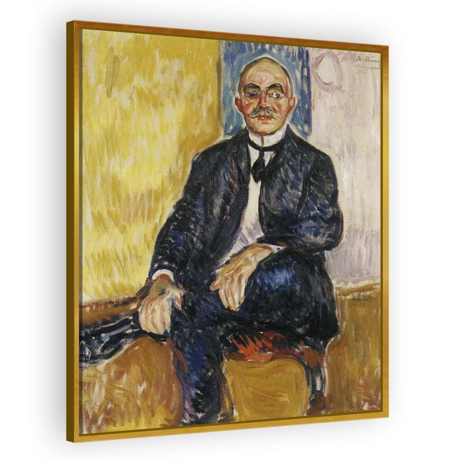 Gustav Schiefler by Edvard Munch - view 3 thumbnail