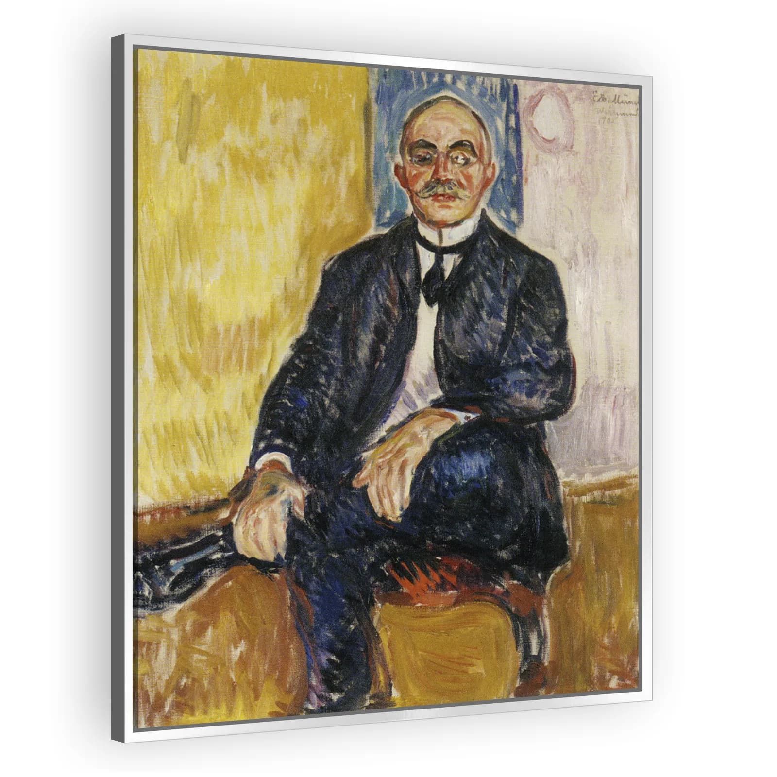 Gustav Schiefler by Edvard Munch - view 4 thumbnail