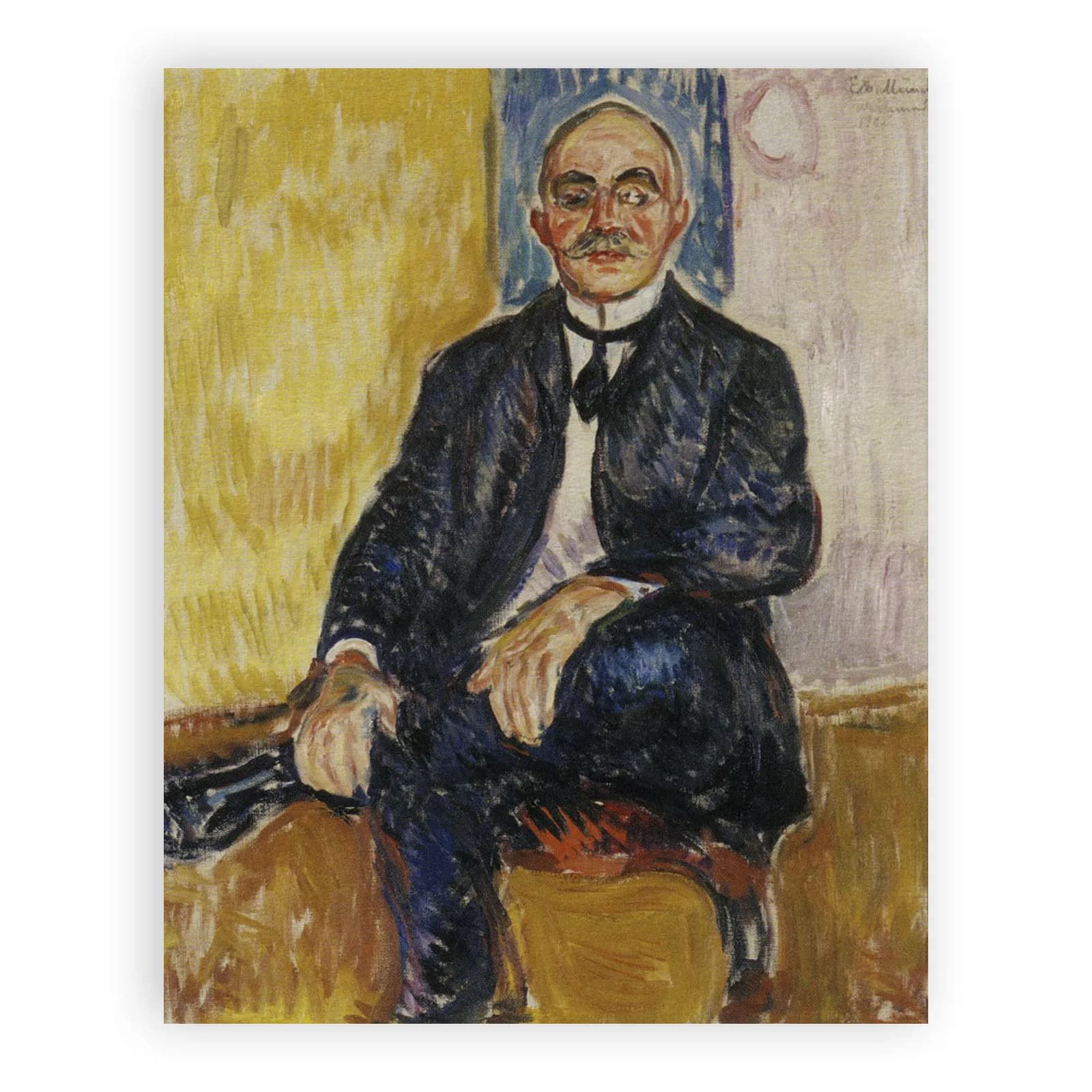 Gustav Schiefler by Edvard Munch - view 6 thumbnail