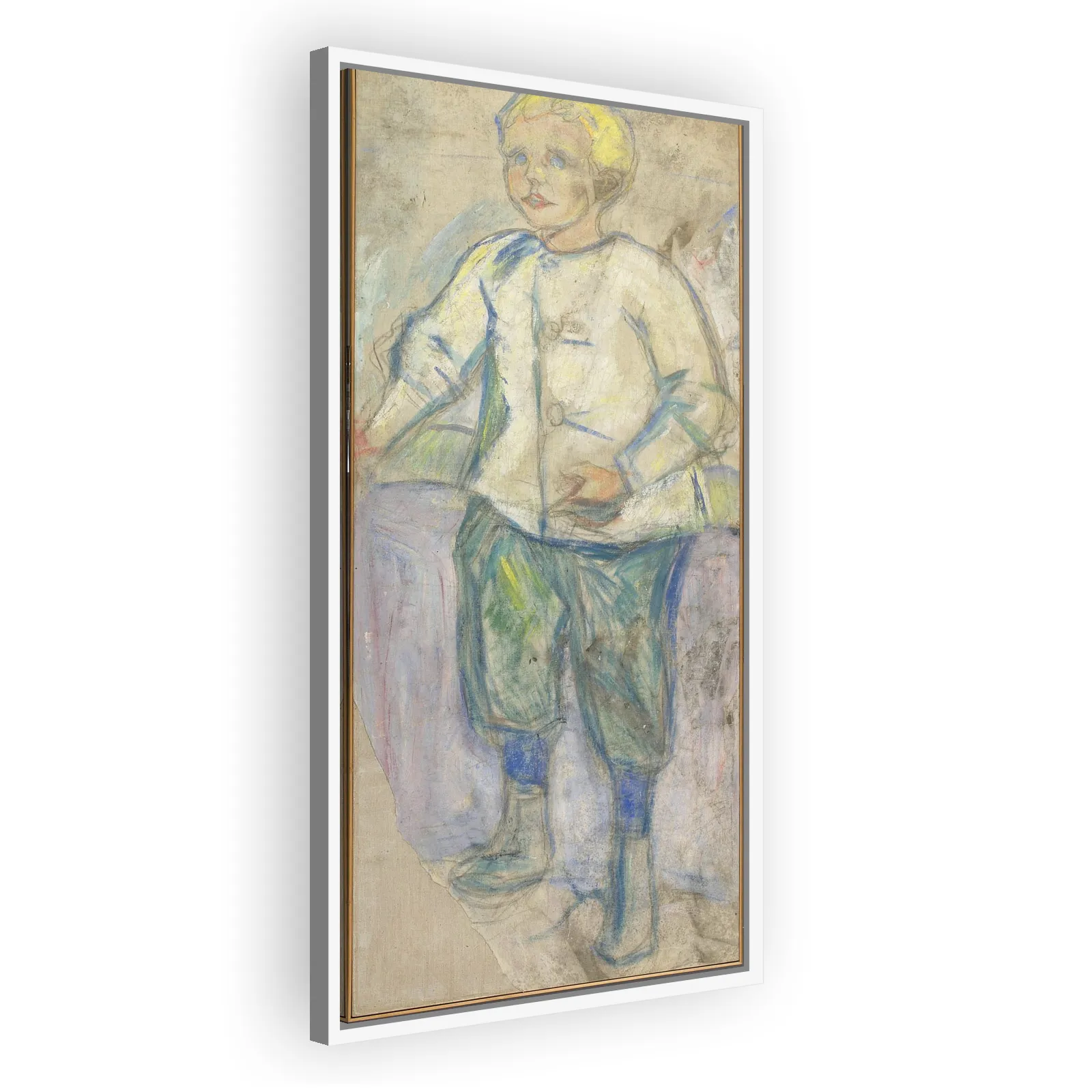 History: Study for the Boy by Edvard Munch - view 5 thumbnail