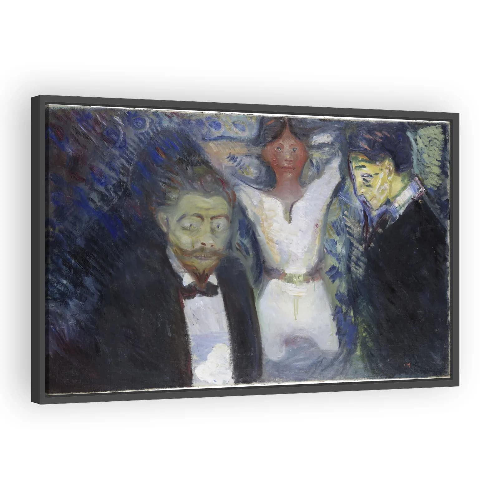 Jealousy by Edvard Munch