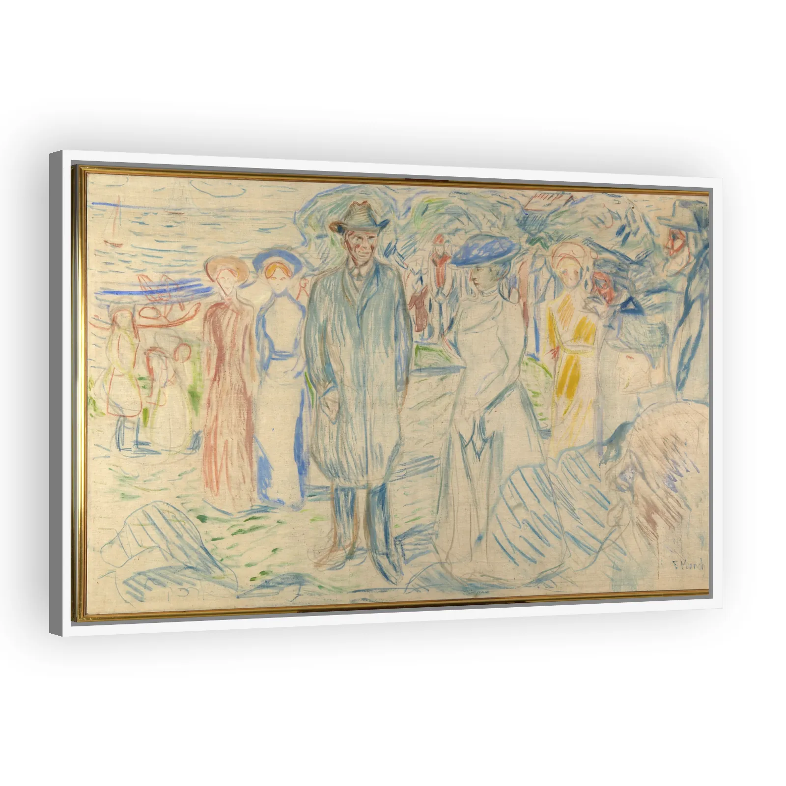 Jonas Lie with his Family by Edvard Munch - view 5 thumbnail