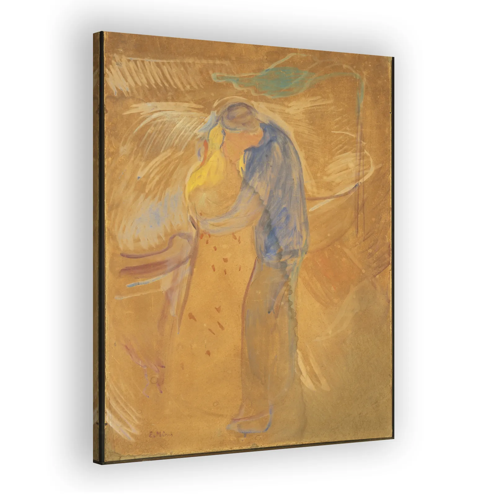 Kiss by Edvard Munch - view 2 thumbnail