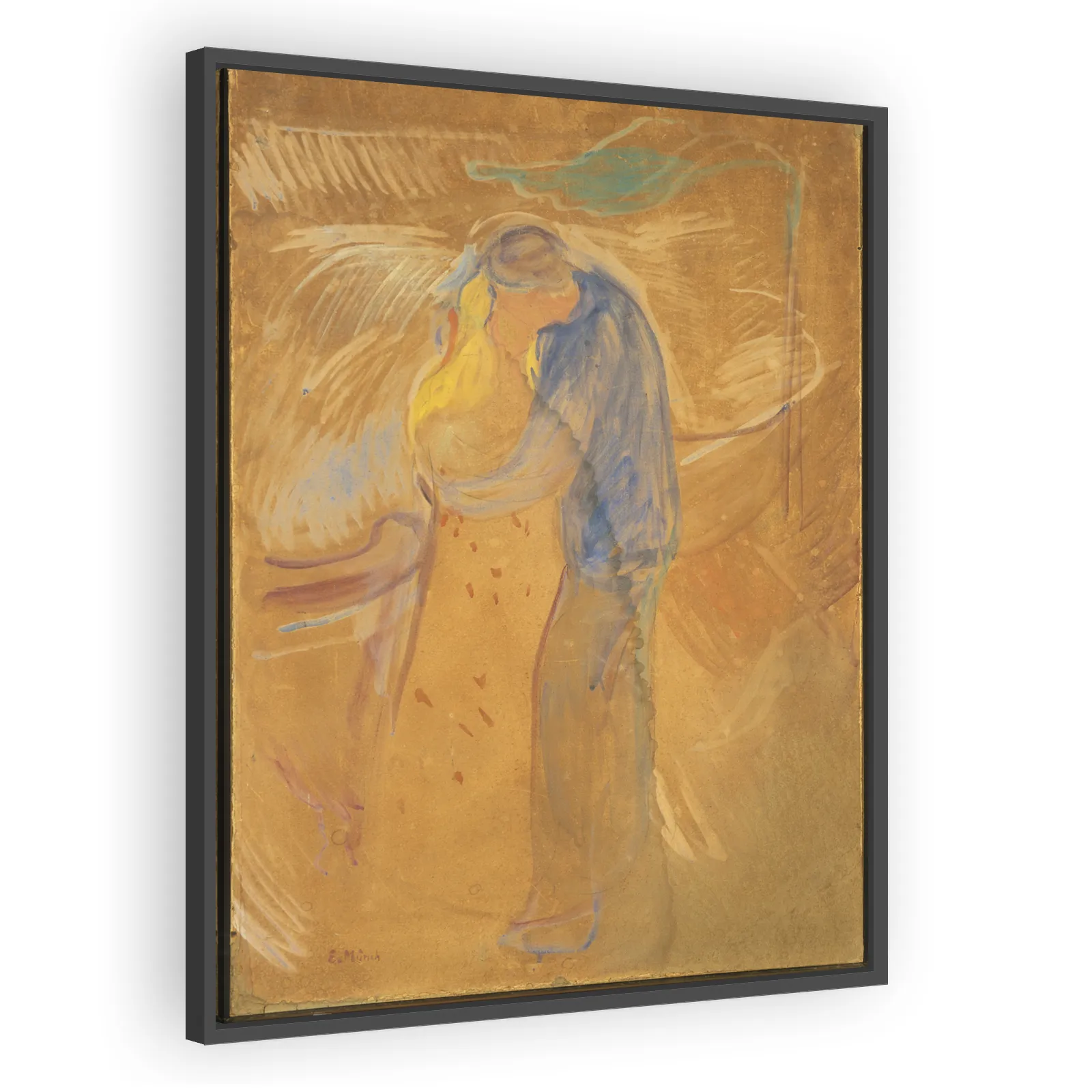 Kiss by Edvard Munch