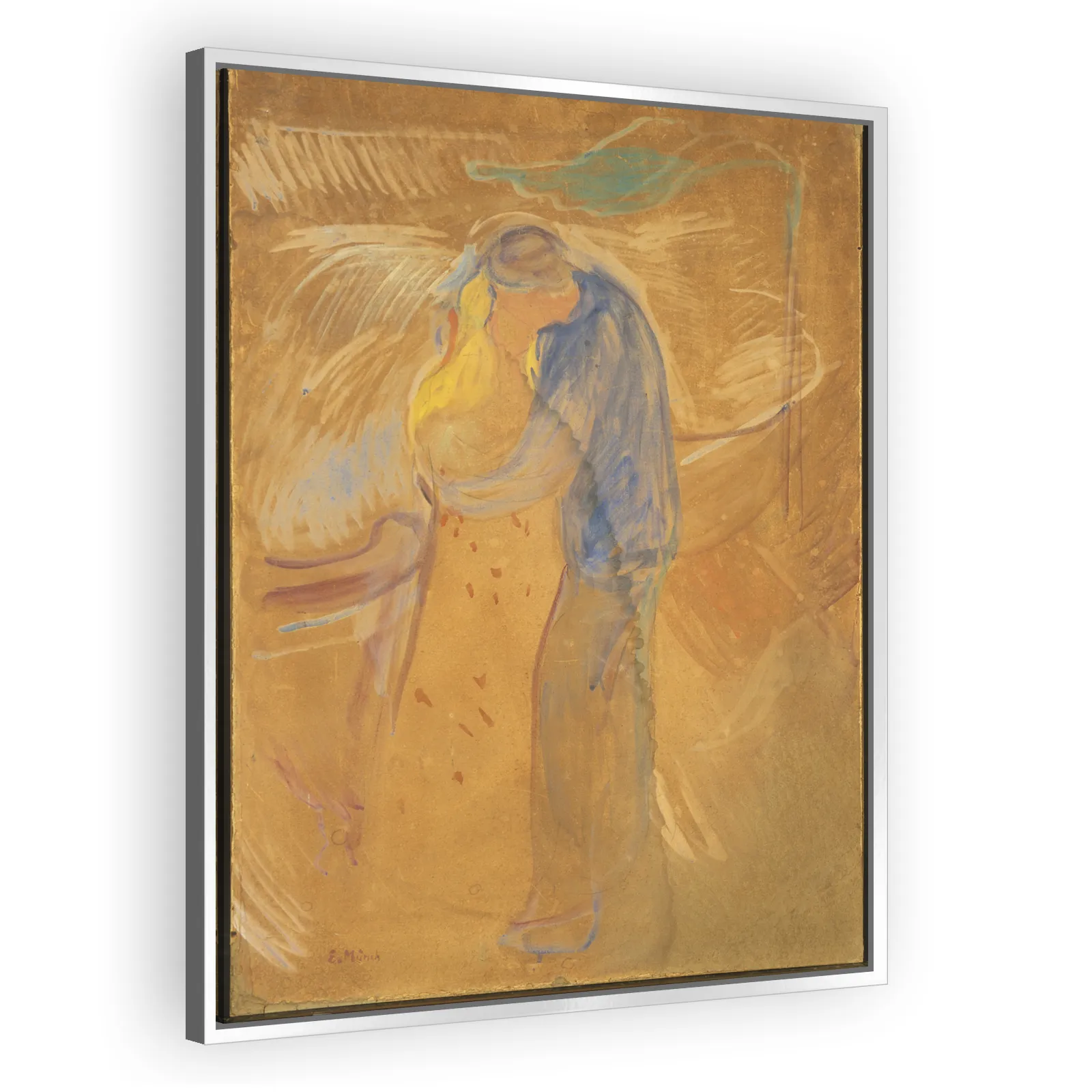 Kiss by Edvard Munch - view 4 thumbnail