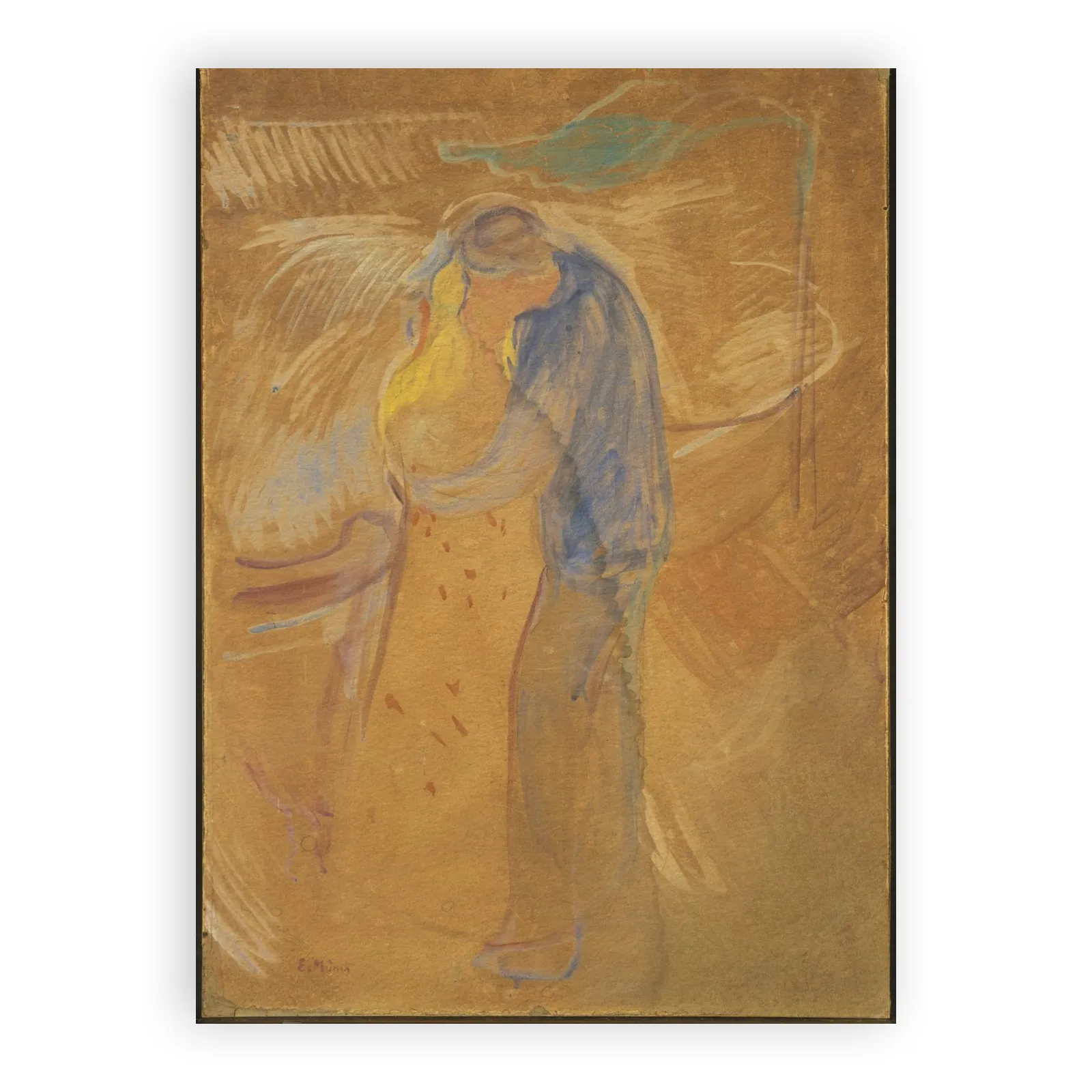 Kiss by Edvard Munch - view 6 thumbnail