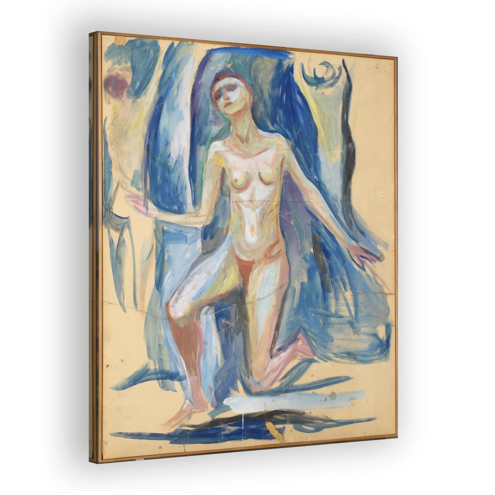 Kneeling Female Figure by Edvard Munch - view 2 thumbnail