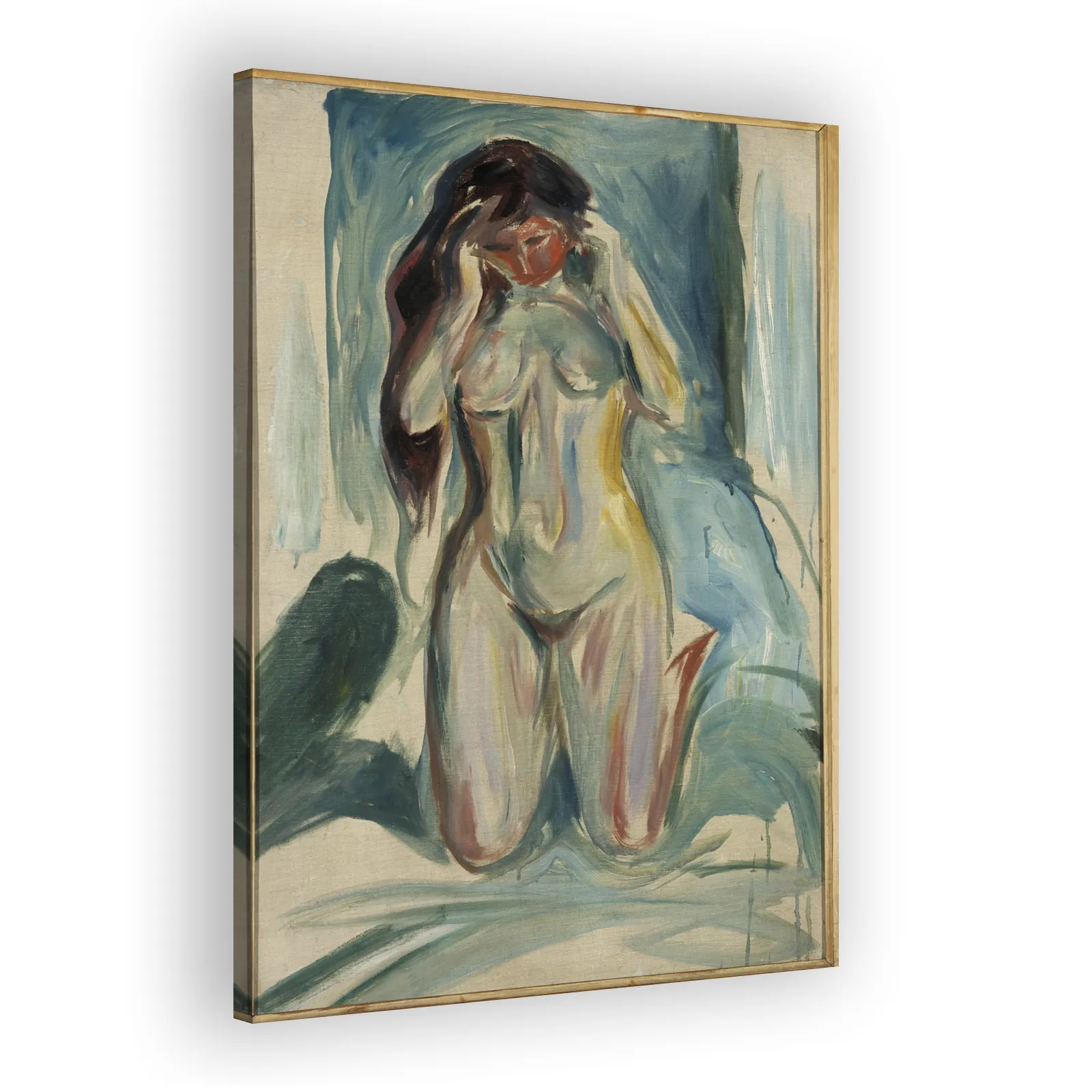 Kneeling Nude by Edvard Munch - view 2 thumbnail