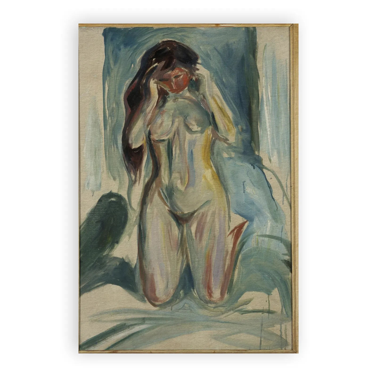 Kneeling Nude by Edvard Munch - view 6 thumbnail