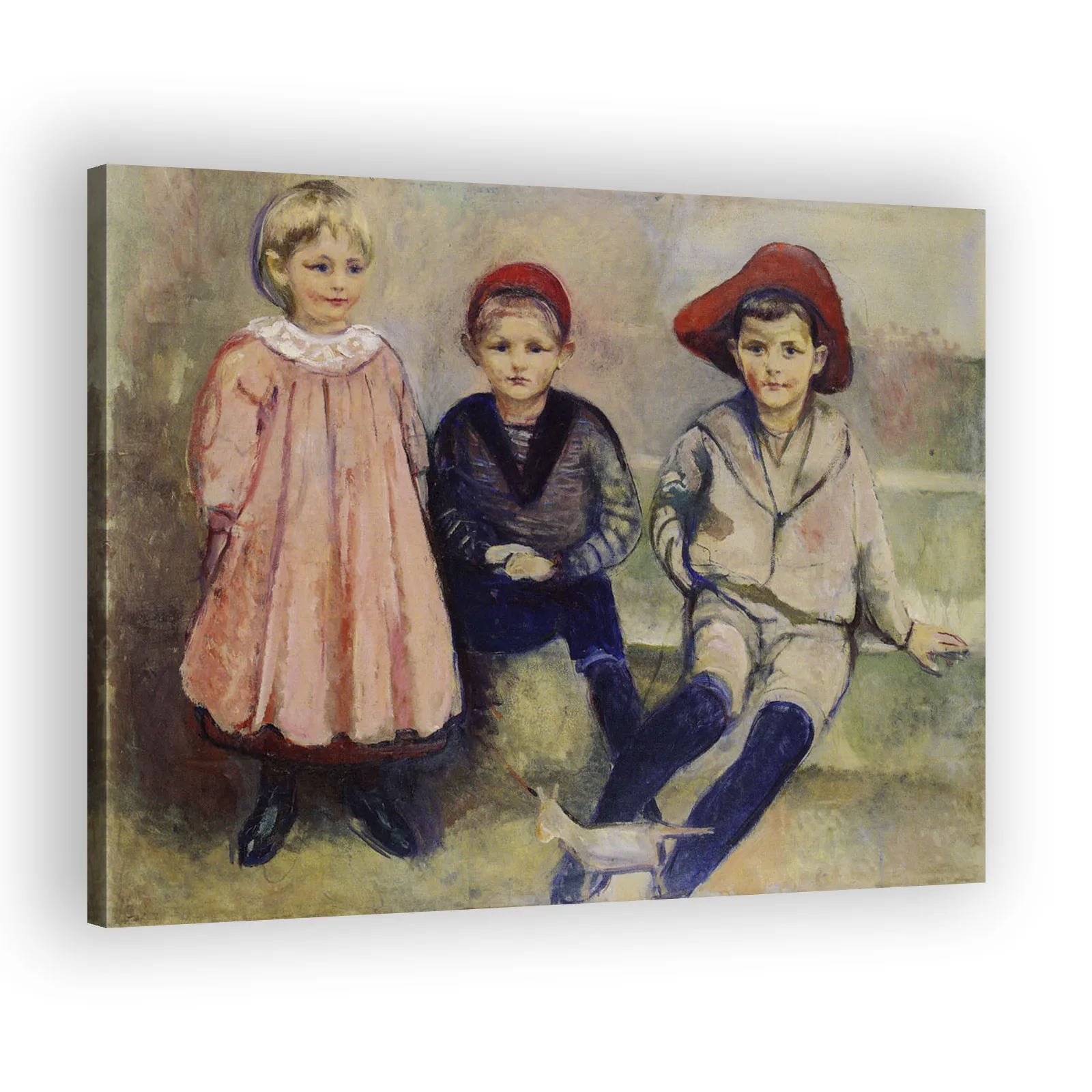 Ludvig Meyer's Children by Edvard Munch - view 2 thumbnail