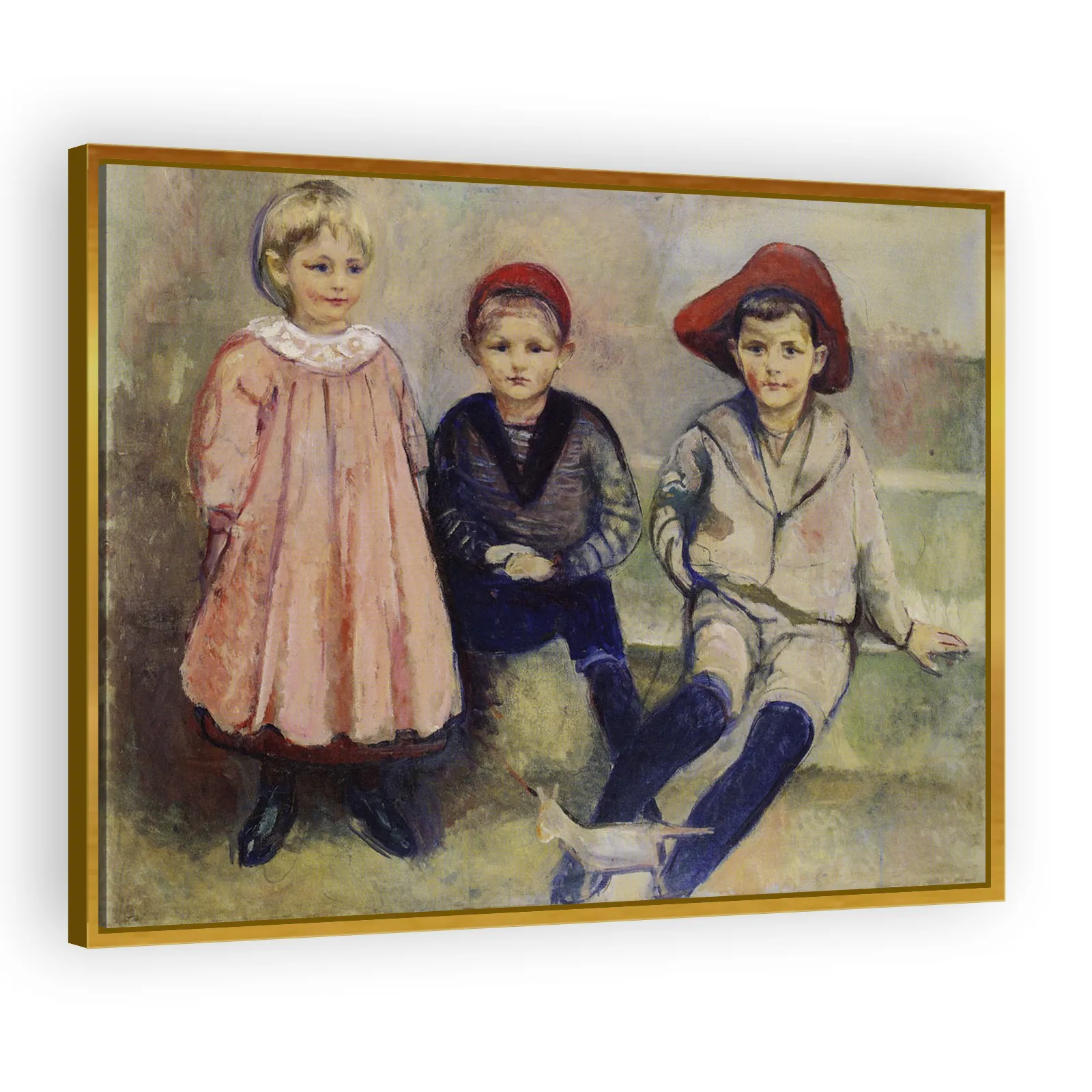 Ludvig Meyer's Children by Edvard Munch - view 3 thumbnail