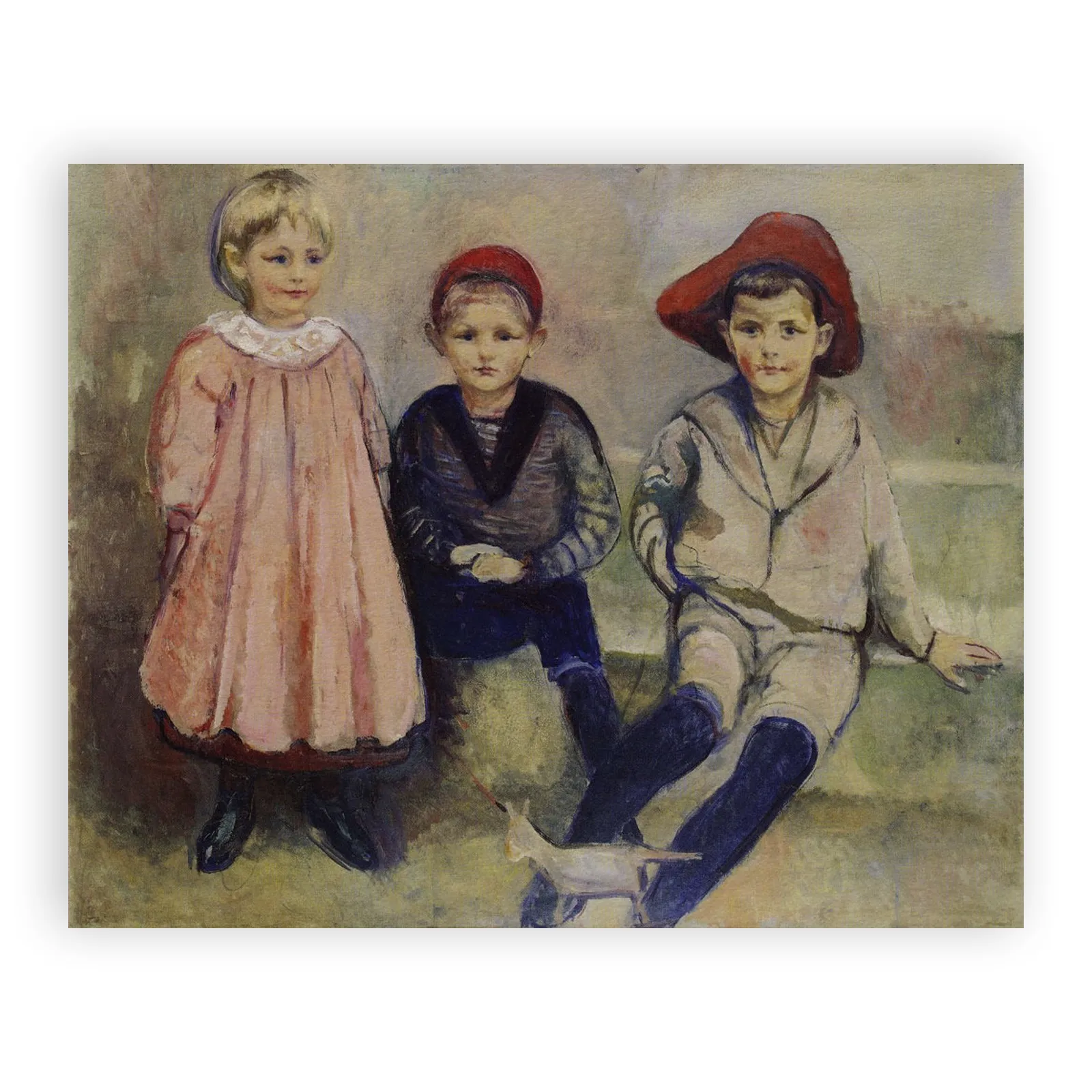 Ludvig Meyer's Children by Edvard Munch - view 6 thumbnail