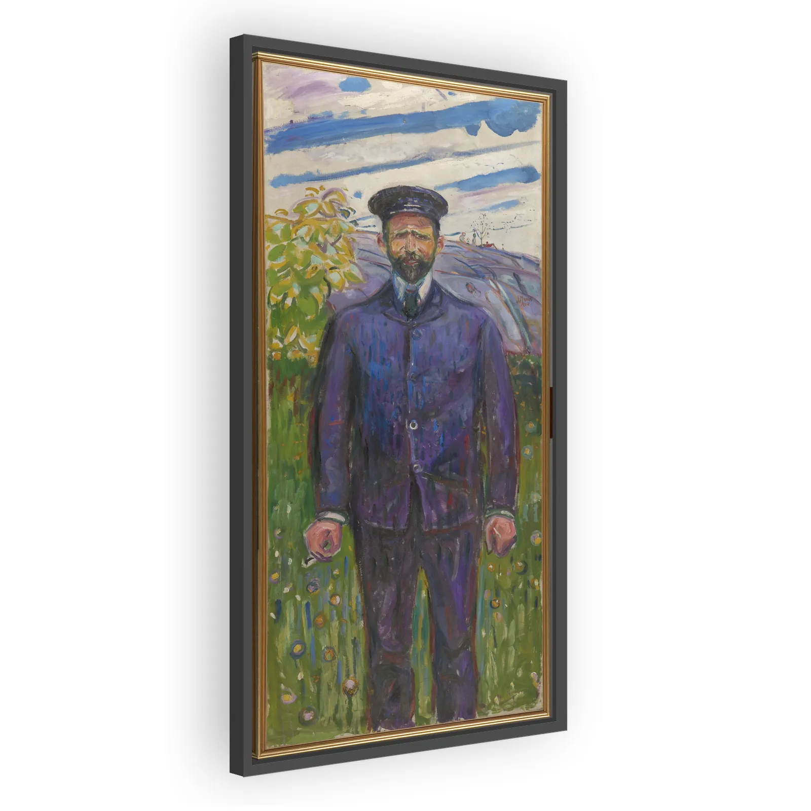 Ludvig Ravensberg by Edvard Munch