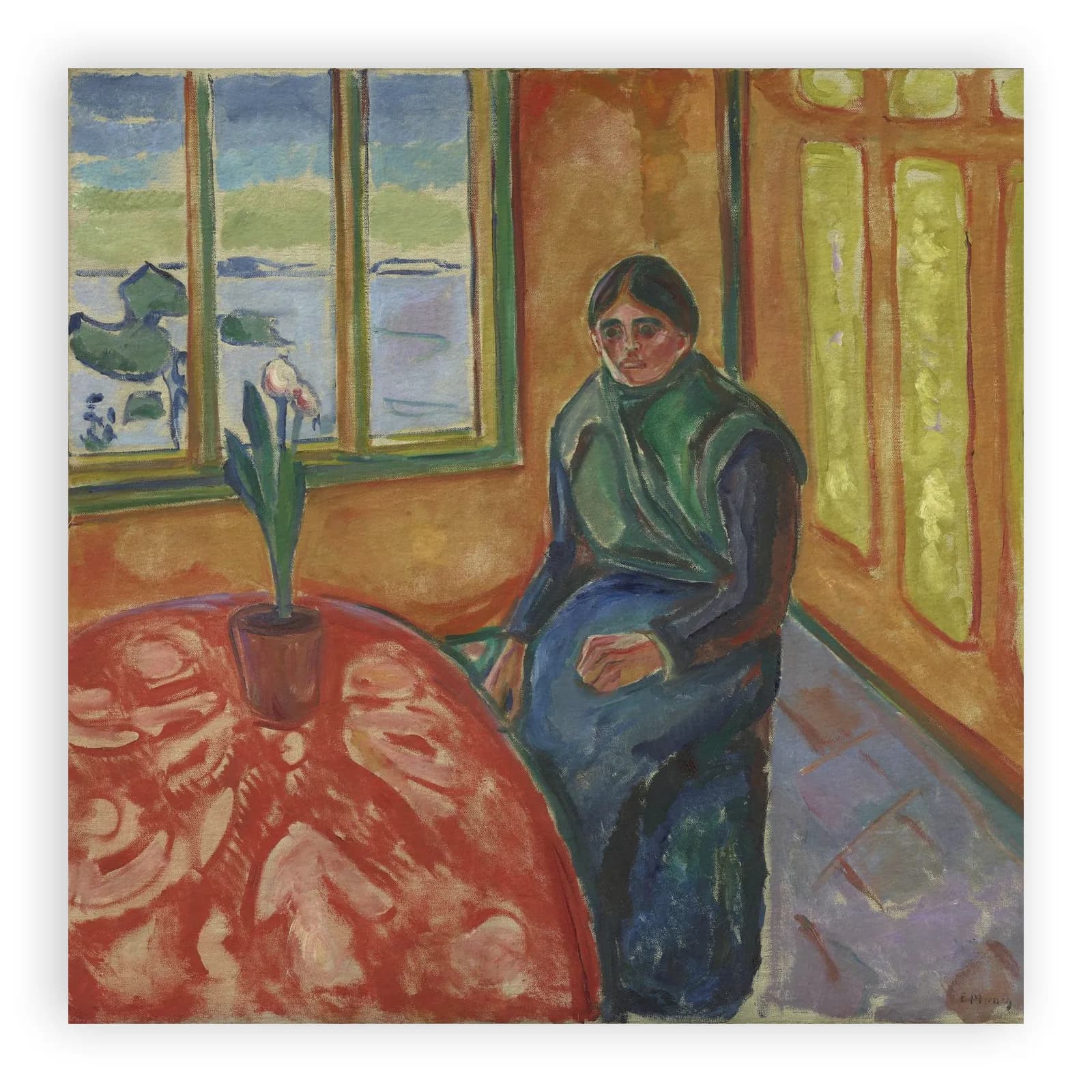 Melancholy by Edvard Munch - view 6 thumbnail
