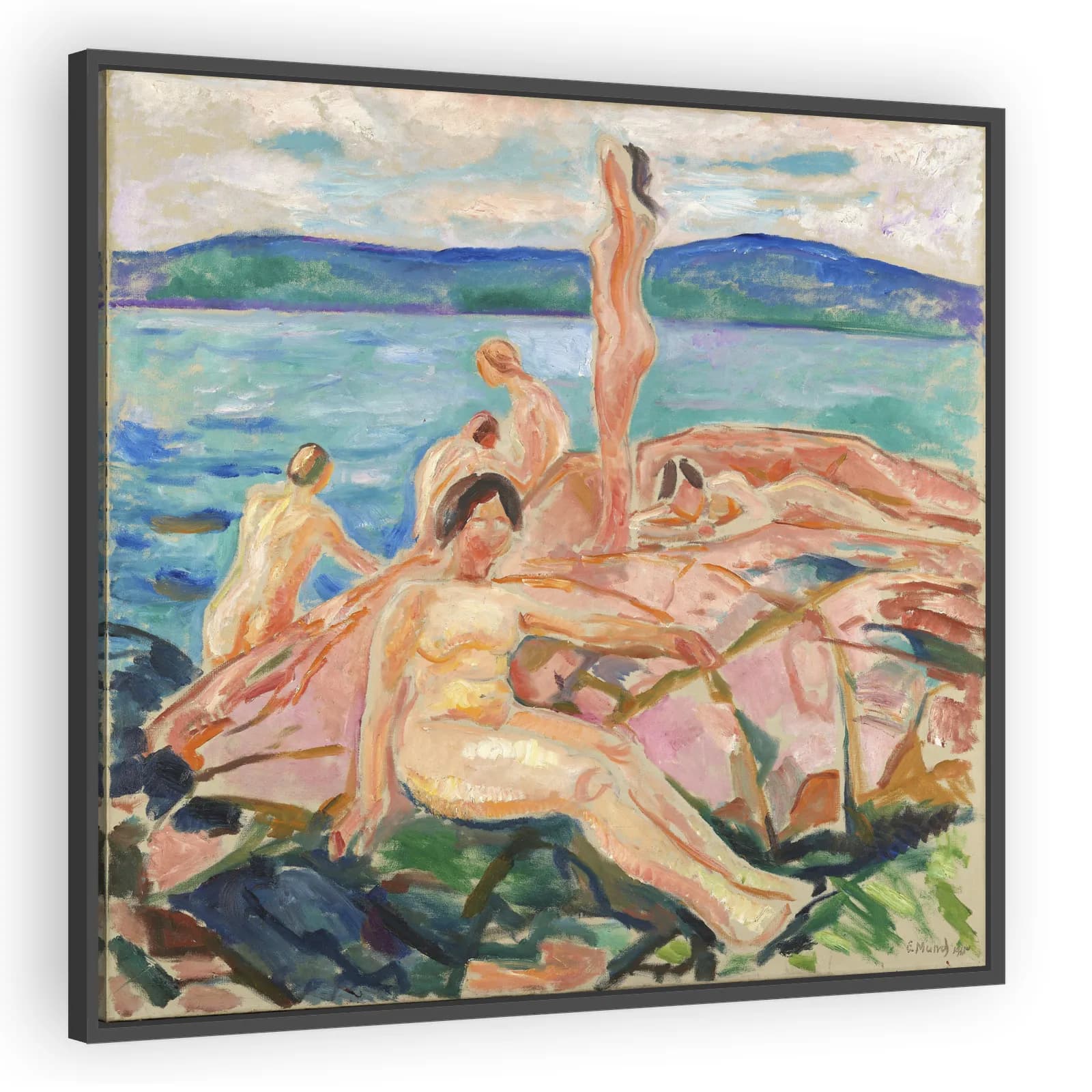 Midsummer by Edvard Munch