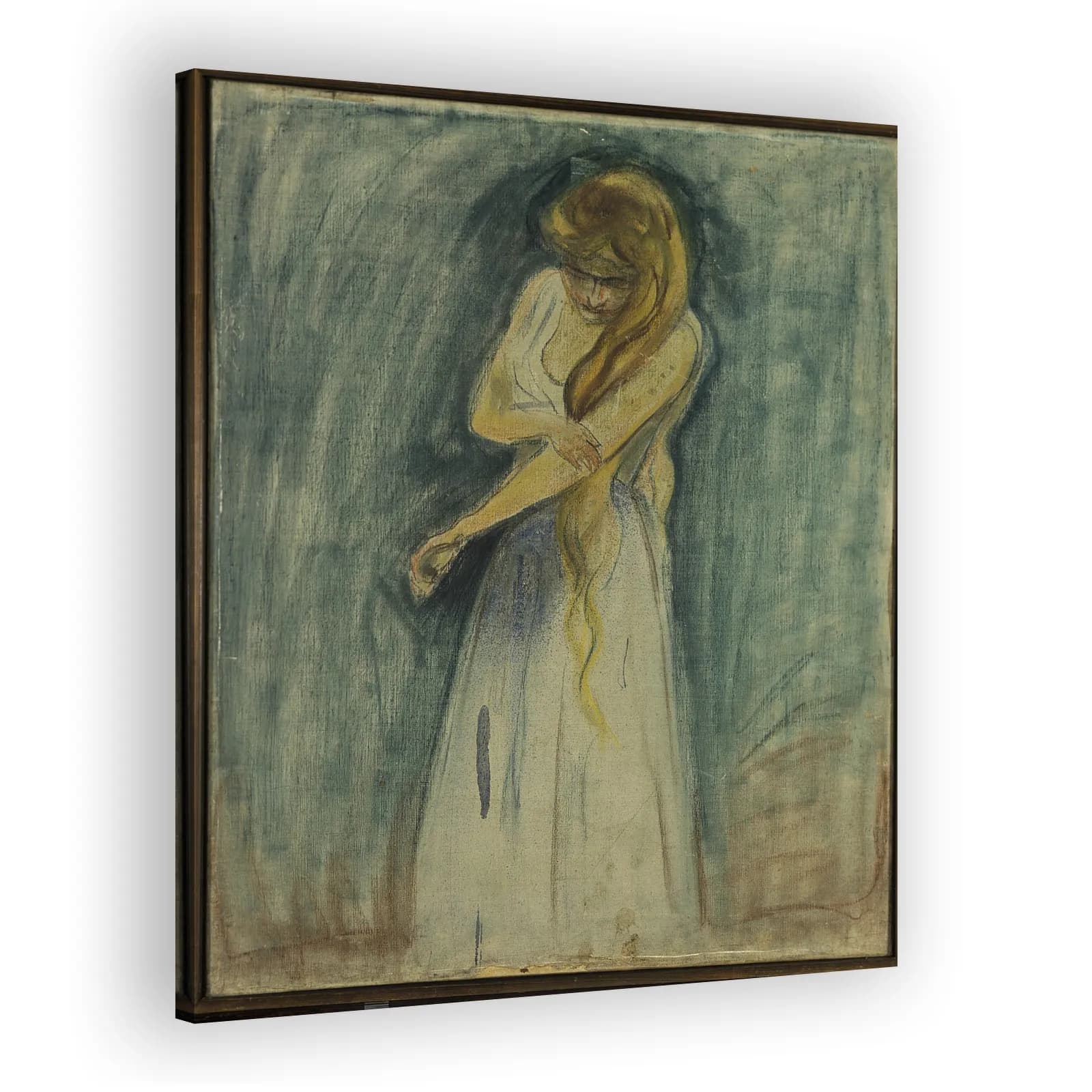 Model Scratching Her Arm by Edvard Munch - view 2 thumbnail
