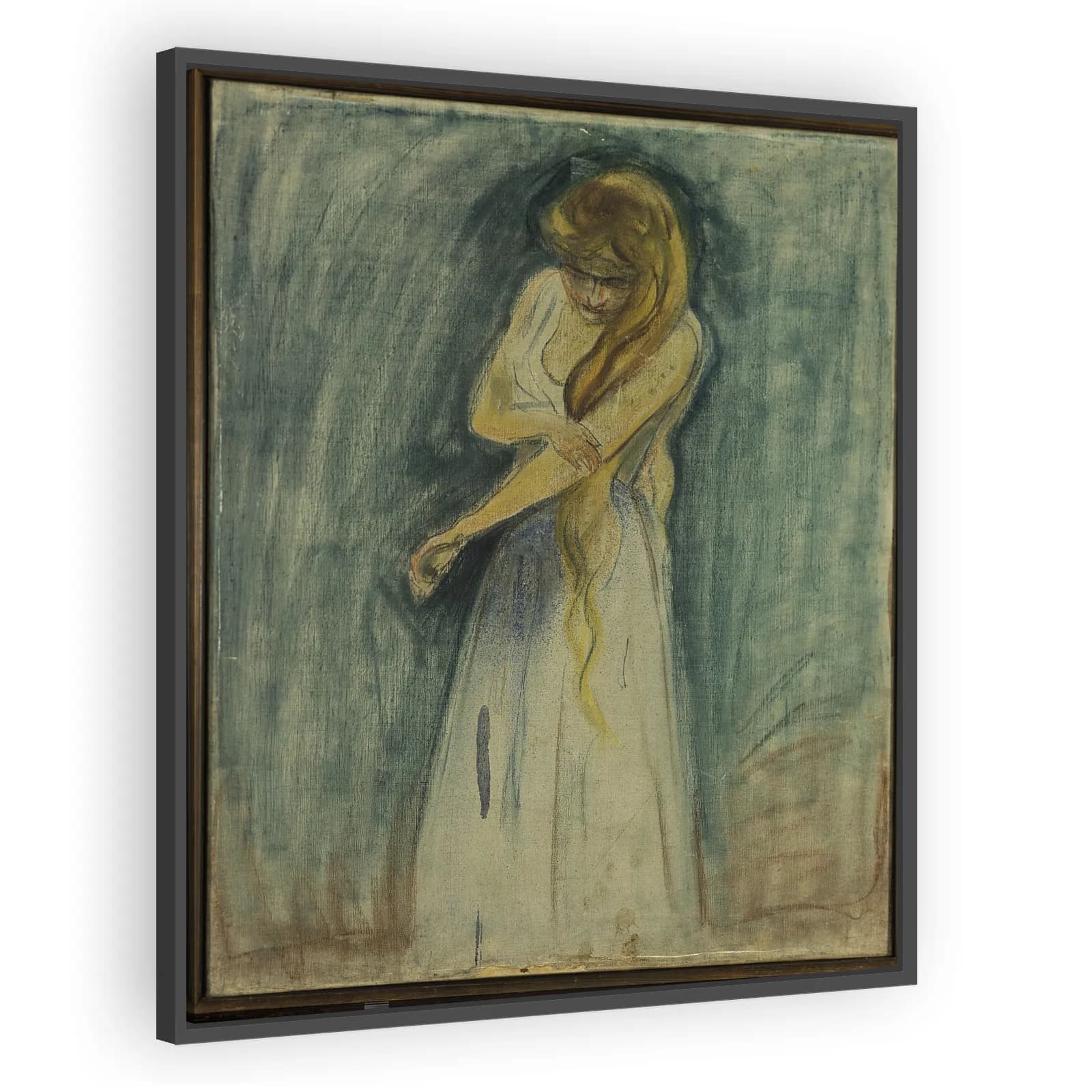 Model Scratching Her Arm by Edvard Munch