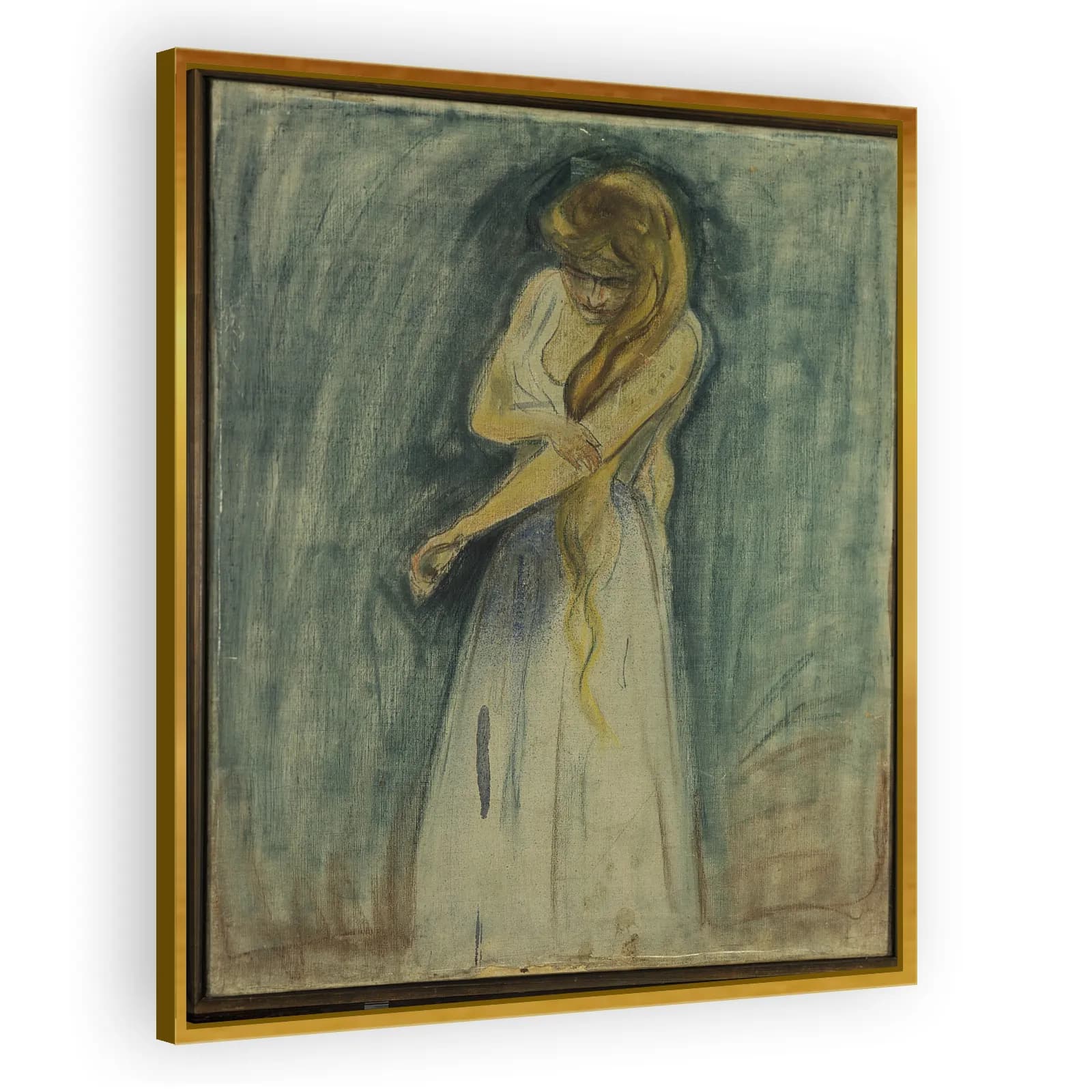 Model Scratching Her Arm by Edvard Munch - view 3 thumbnail