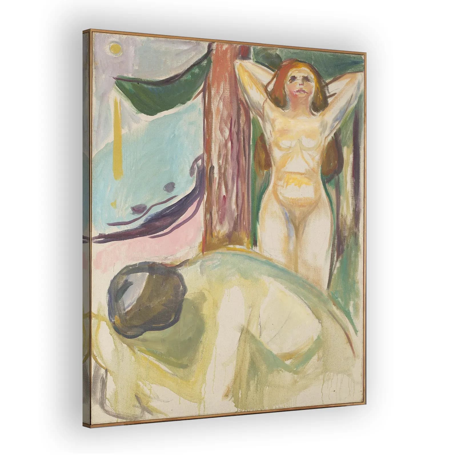 Naked Couple on the Beach by Edvard Munch - view 2 thumbnail