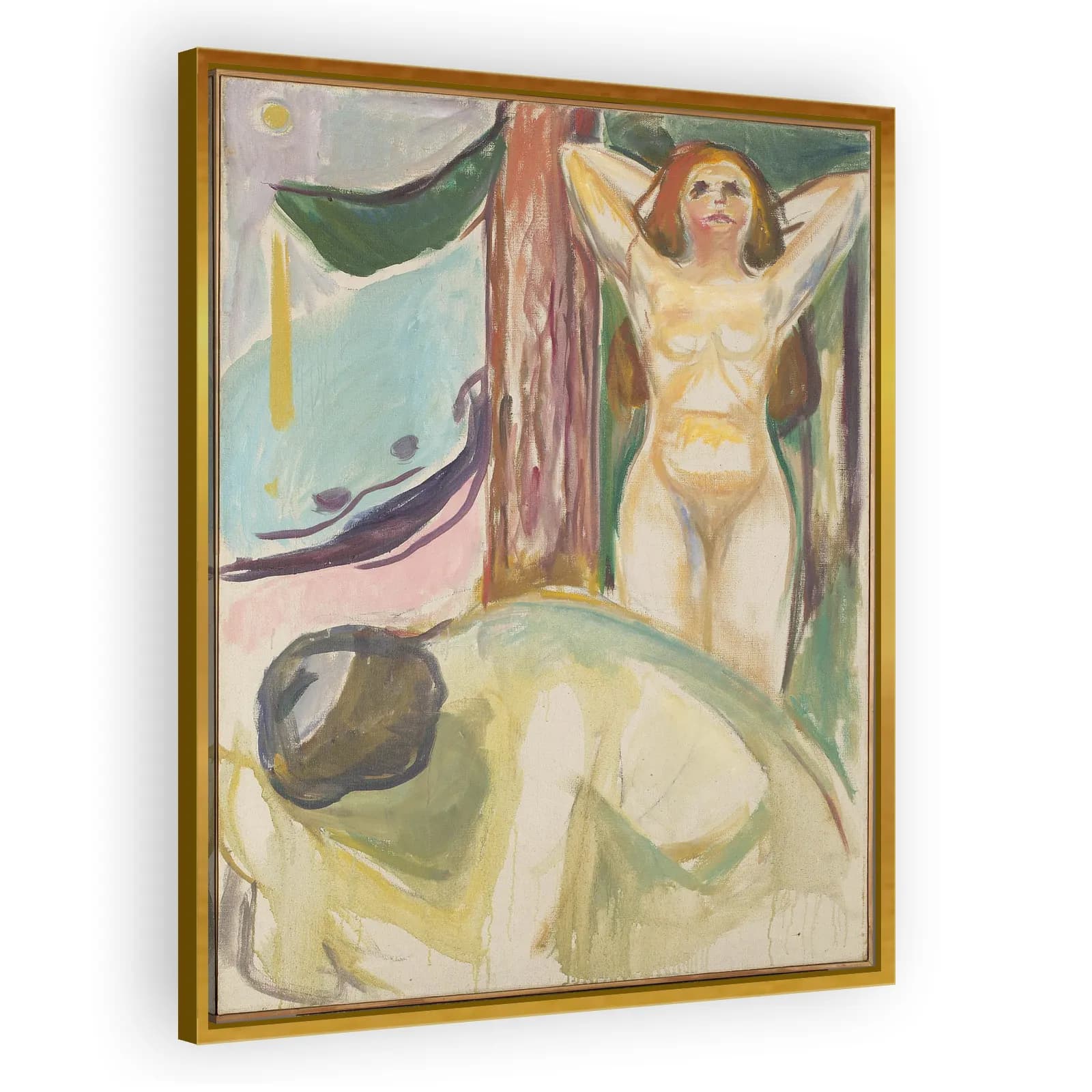 Naked Couple on the Beach by Edvard Munch - view 3 thumbnail