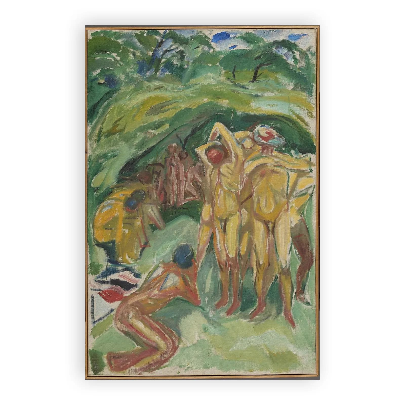 Naked Men in the Woods by Edvard Munch - view 6 thumbnail