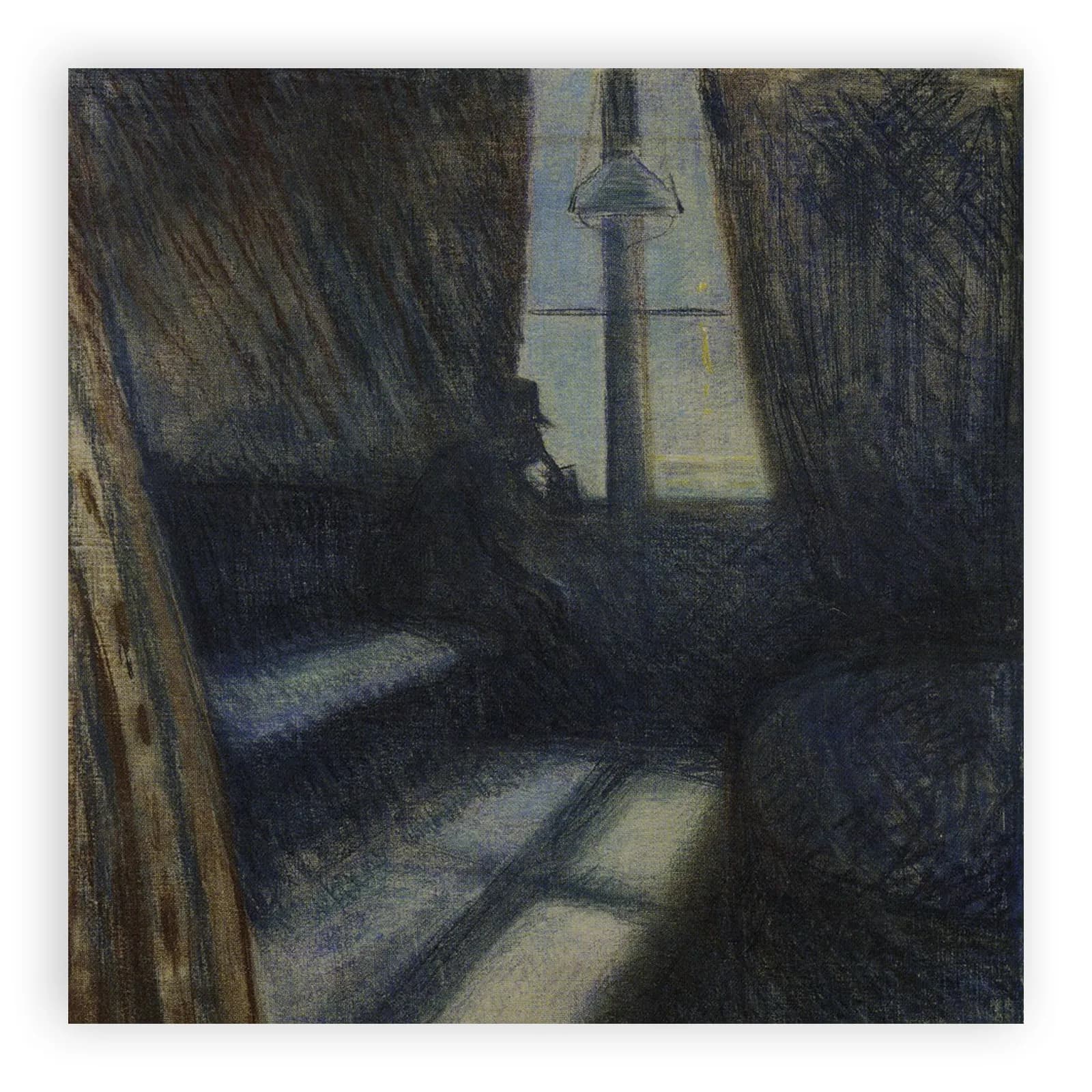 Night in Saint-Cloud by Edvard Munch - view 6 thumbnail