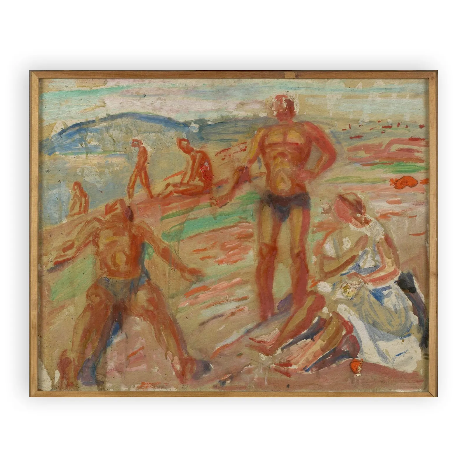 People Sunbathing by Edvard Munch - view 6 thumbnail