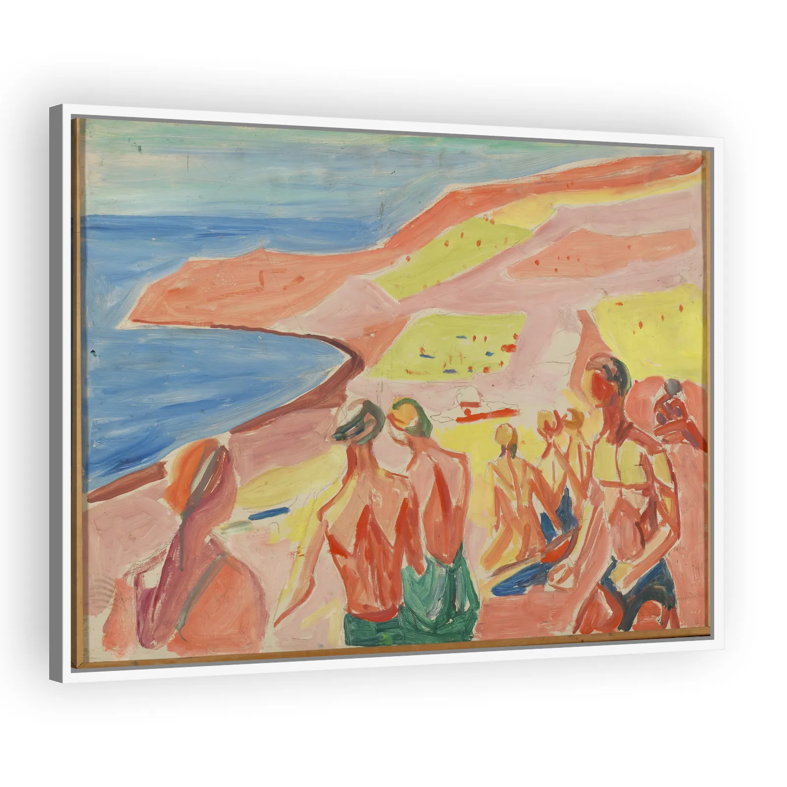 People Sunbathing in a Bay by Edvard Munch - view 5 thumbnail