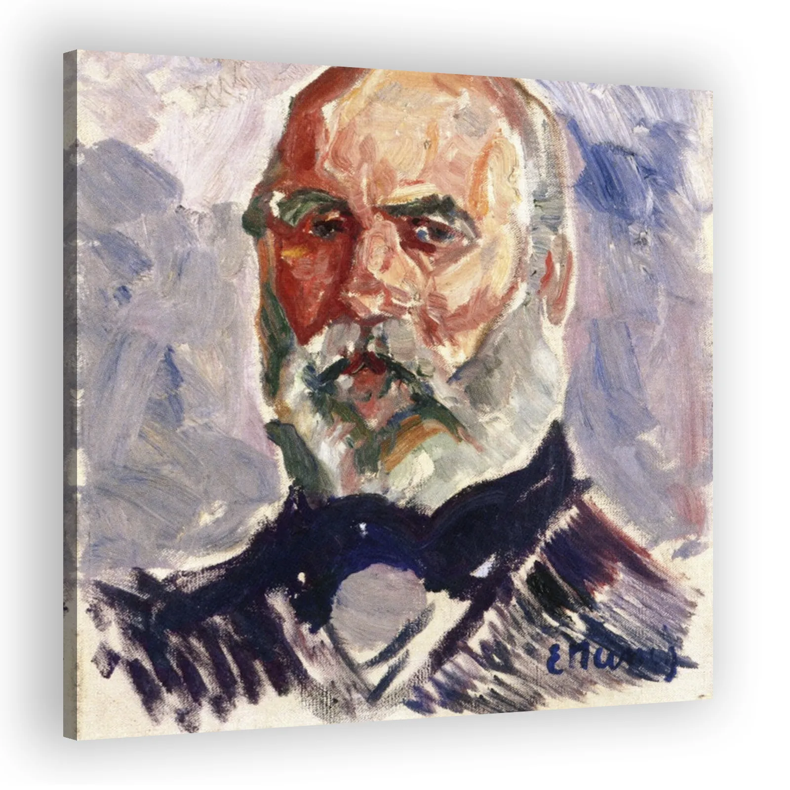 Portrait of an Old Man by Edvard Munch - view 2 thumbnail