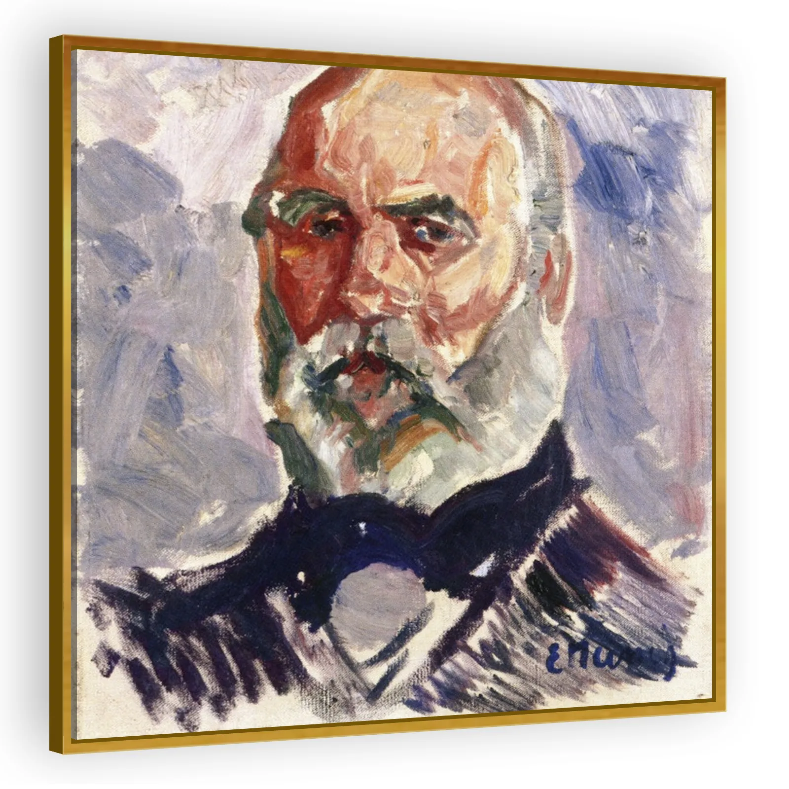 Portrait of an Old Man by Edvard Munch - view 3 thumbnail
