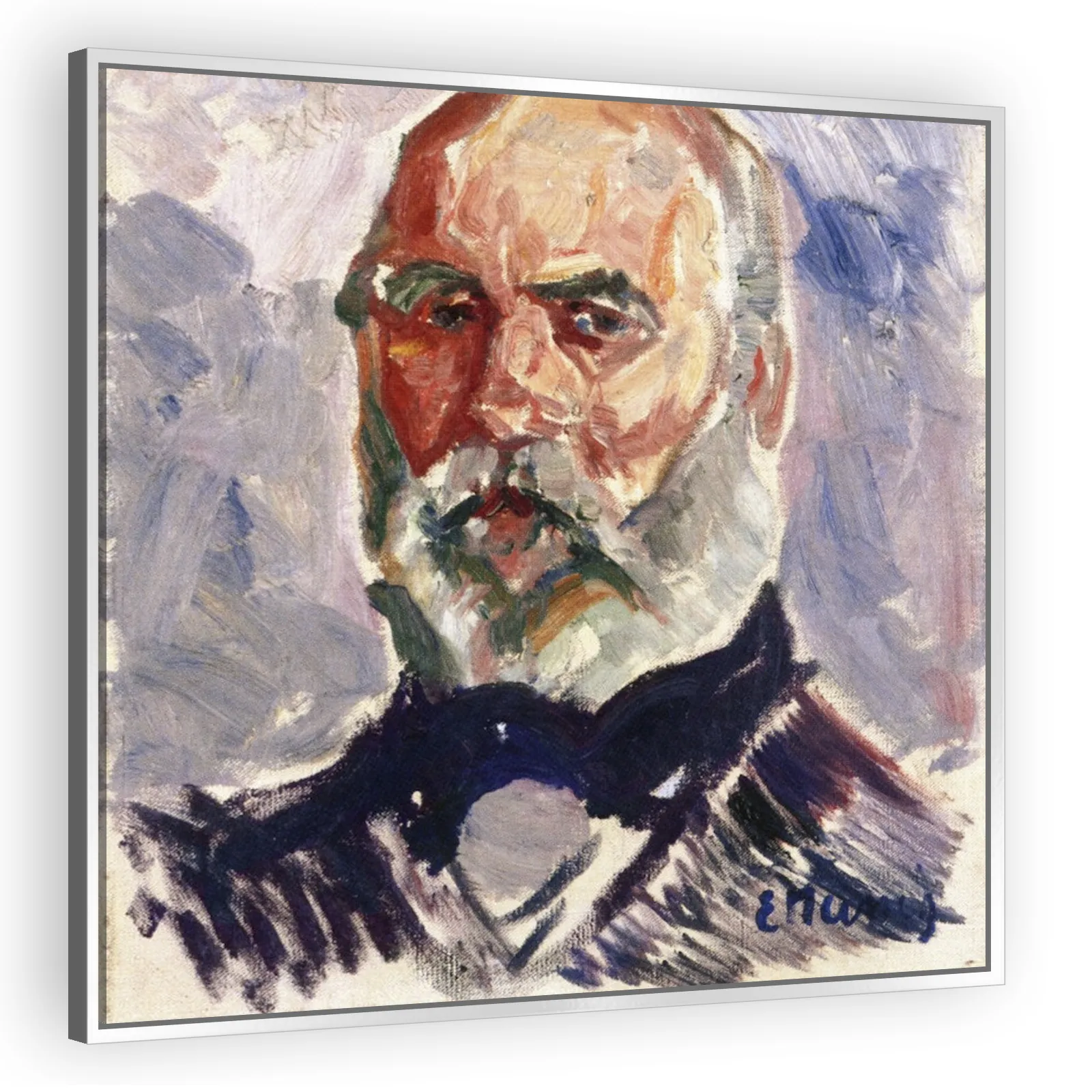 Portrait of an Old Man by Edvard Munch - view 4 thumbnail