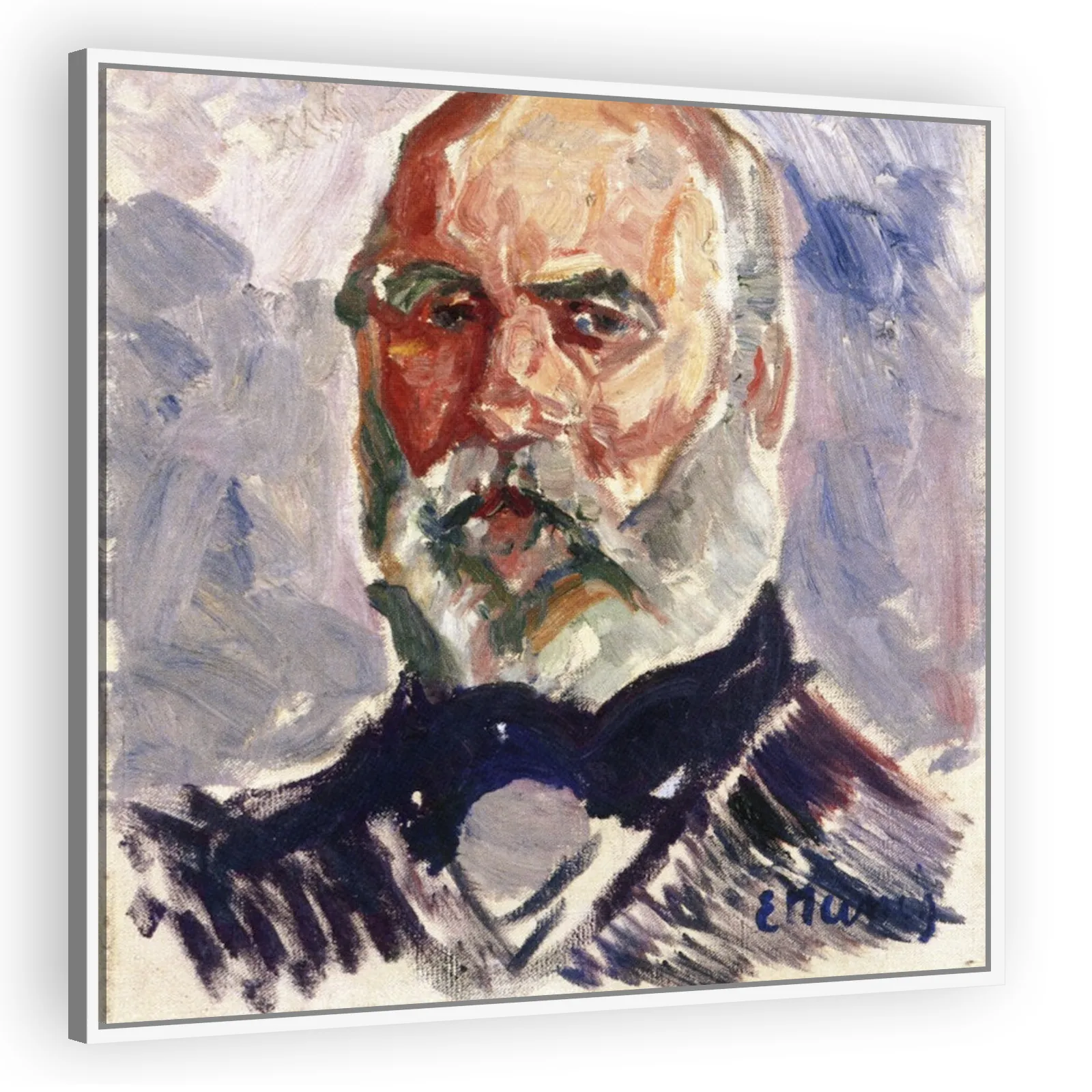 Portrait of an Old Man by Edvard Munch - view 5 thumbnail