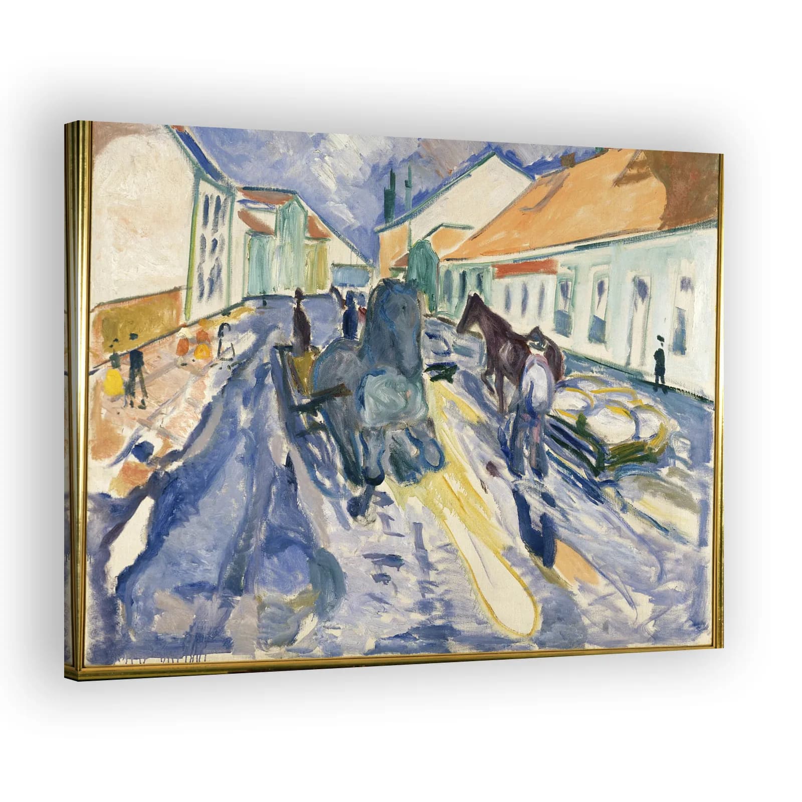 Runaway Horse in Street by Edvard Munch - view 2 thumbnail