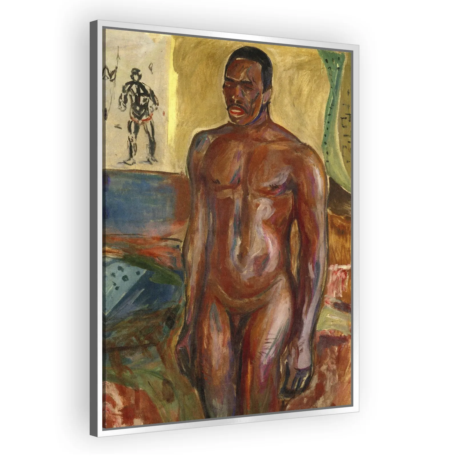 Standing Naked African by Edvard Munch - view 4 thumbnail