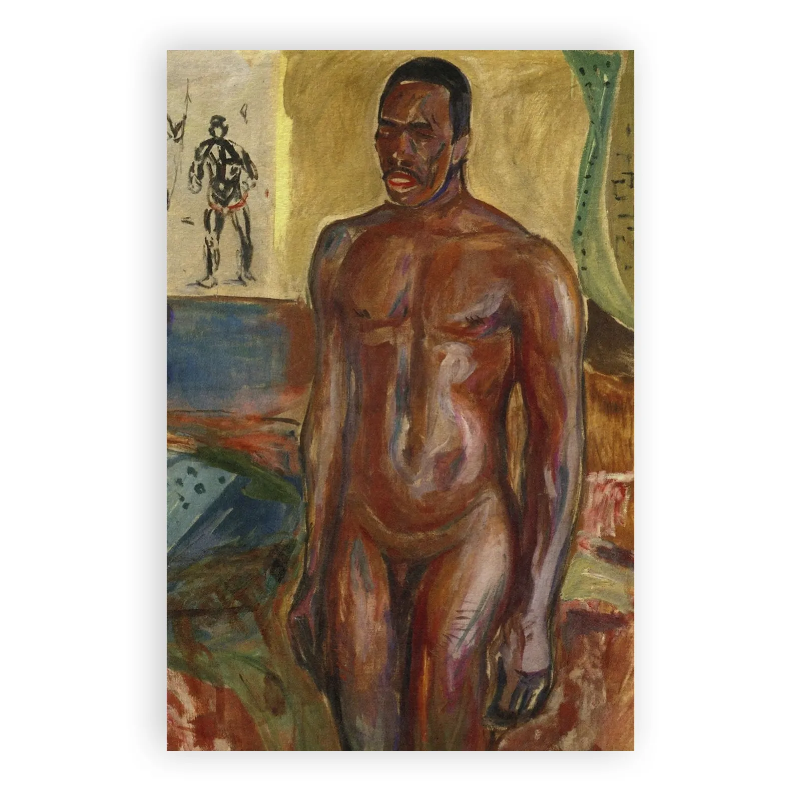 Standing Naked African by Edvard Munch - view 6 thumbnail