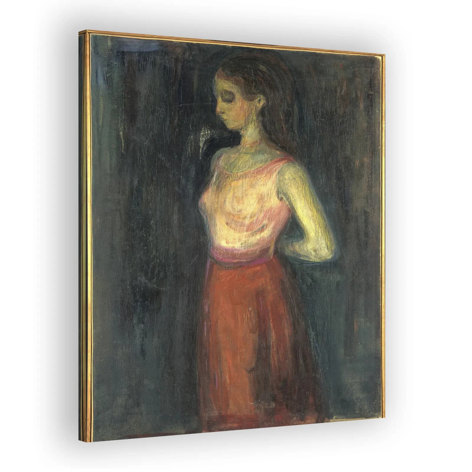 Study of a Model by Edvard Munch - view 2 thumbnail