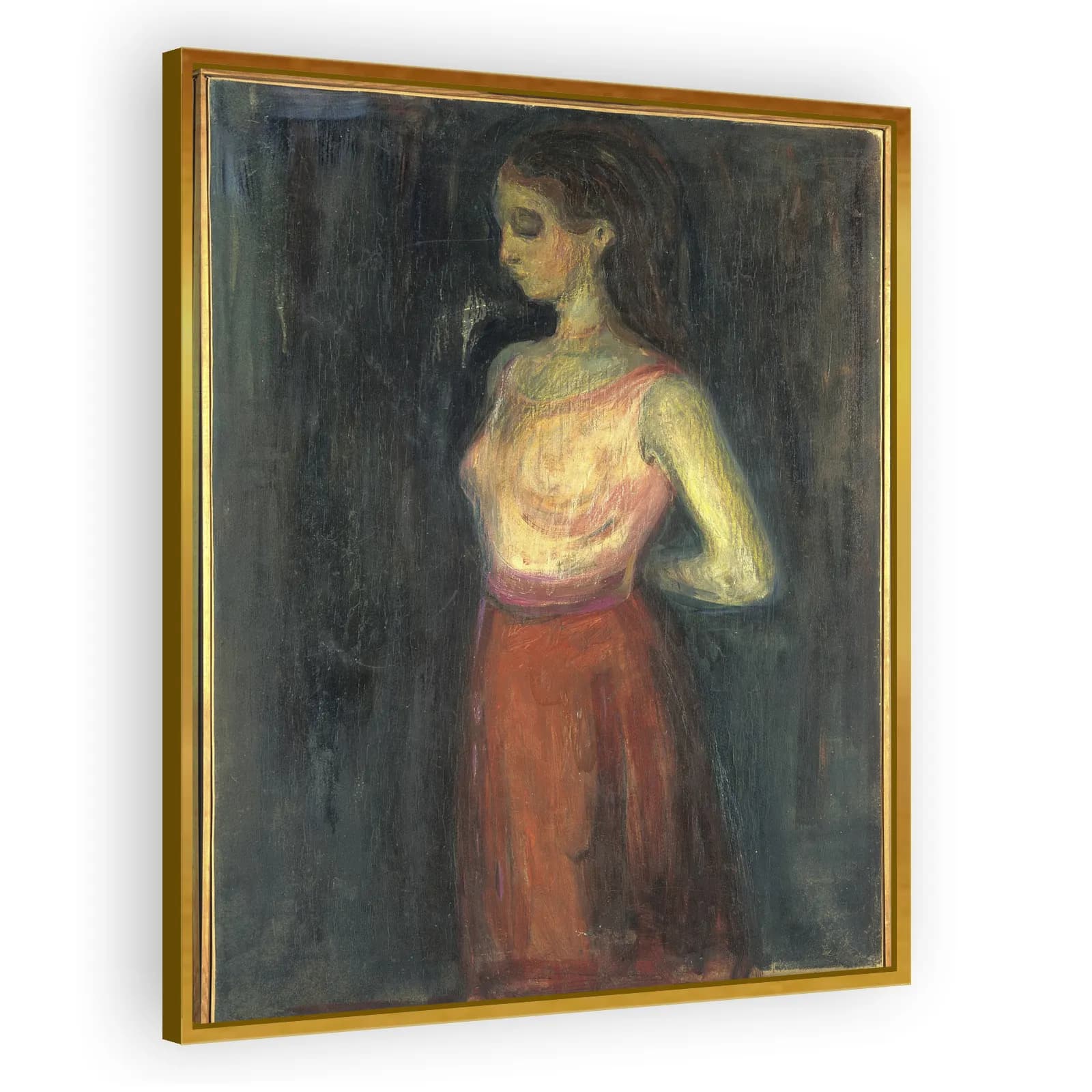 Study of a Model by Edvard Munch - view 3 thumbnail