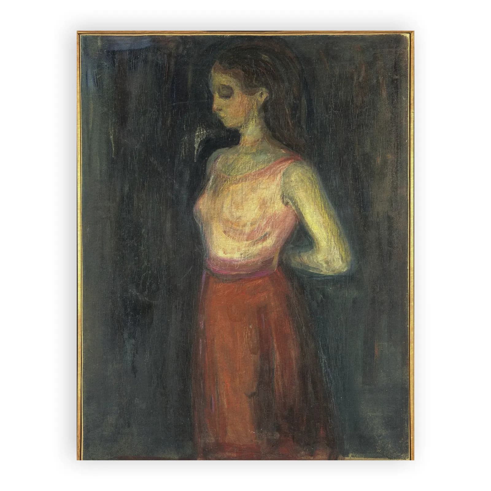 Study of a Model by Edvard Munch - view 6 thumbnail