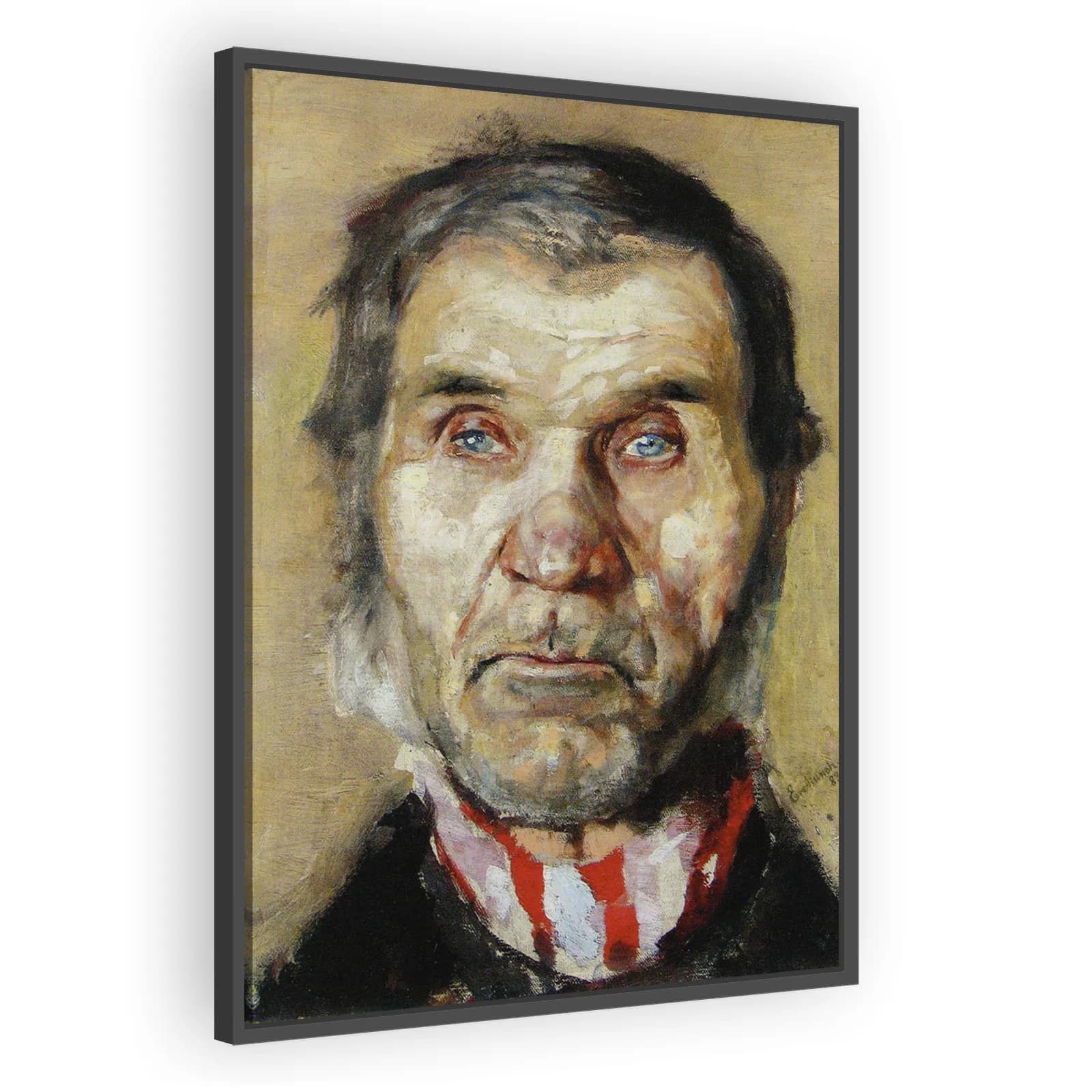 Study of an Old Man's Head by Edvard Munch