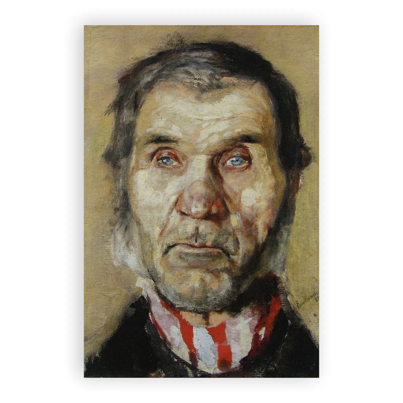 Study of an Old Man's Head by Edvard Munch - view 6 thumbnail