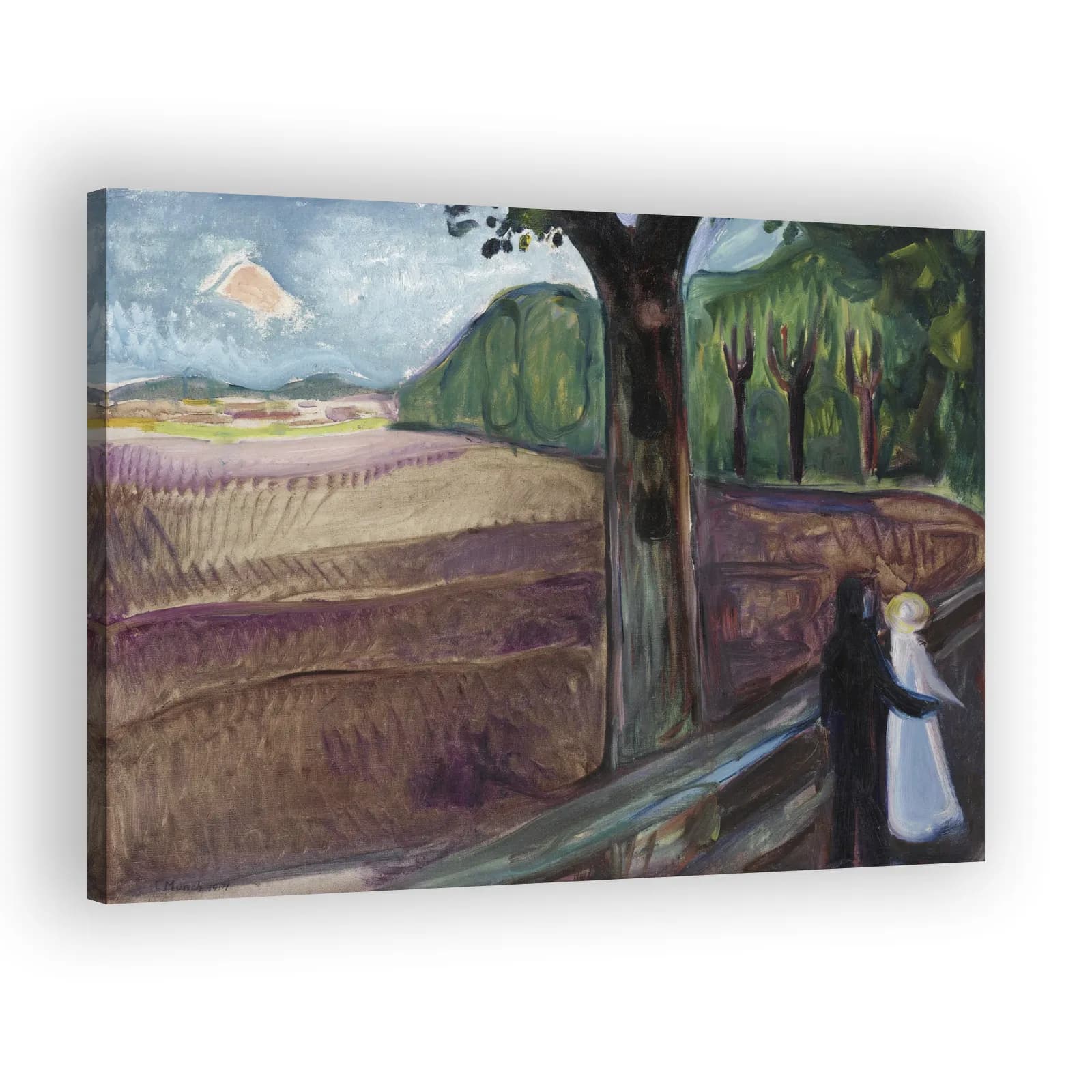 Summer Night by Edvard Munch - view 2 thumbnail