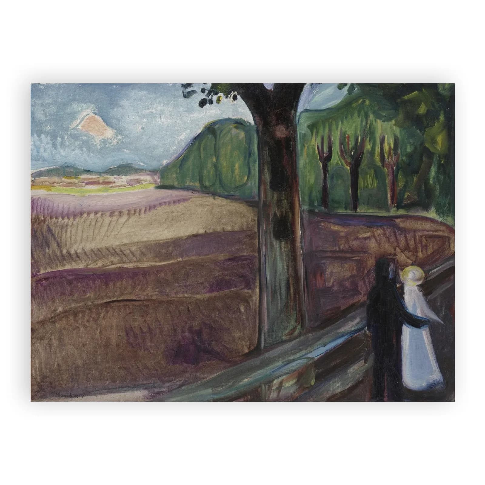 Summer Night by Edvard Munch - view 6 thumbnail