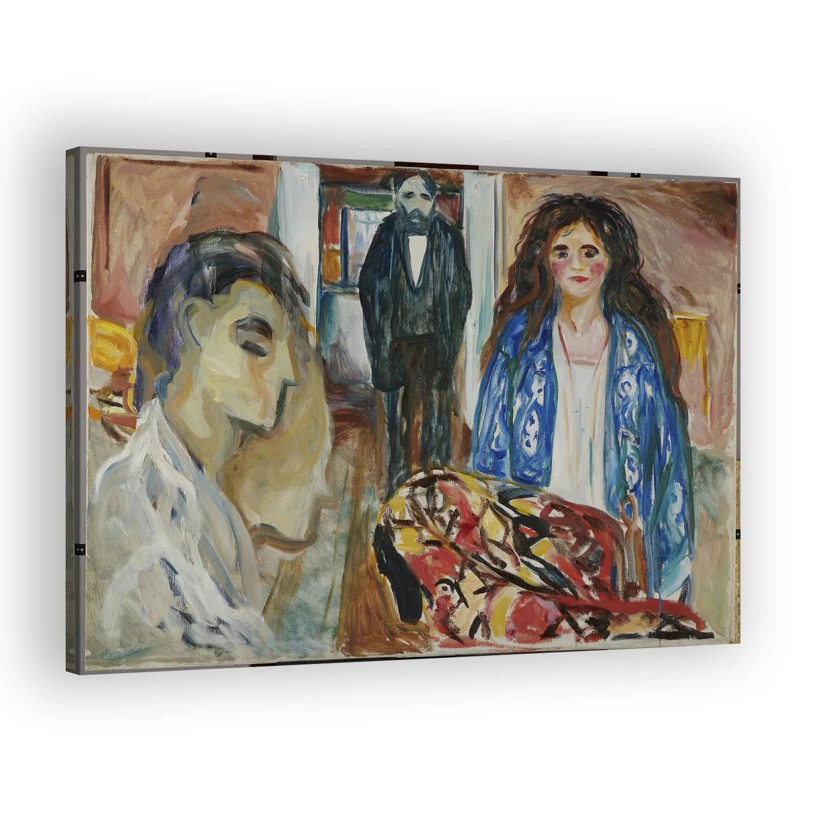 The Artist and His Model — Jealousy Theme by Edvard Munch - view 2 thumbnail