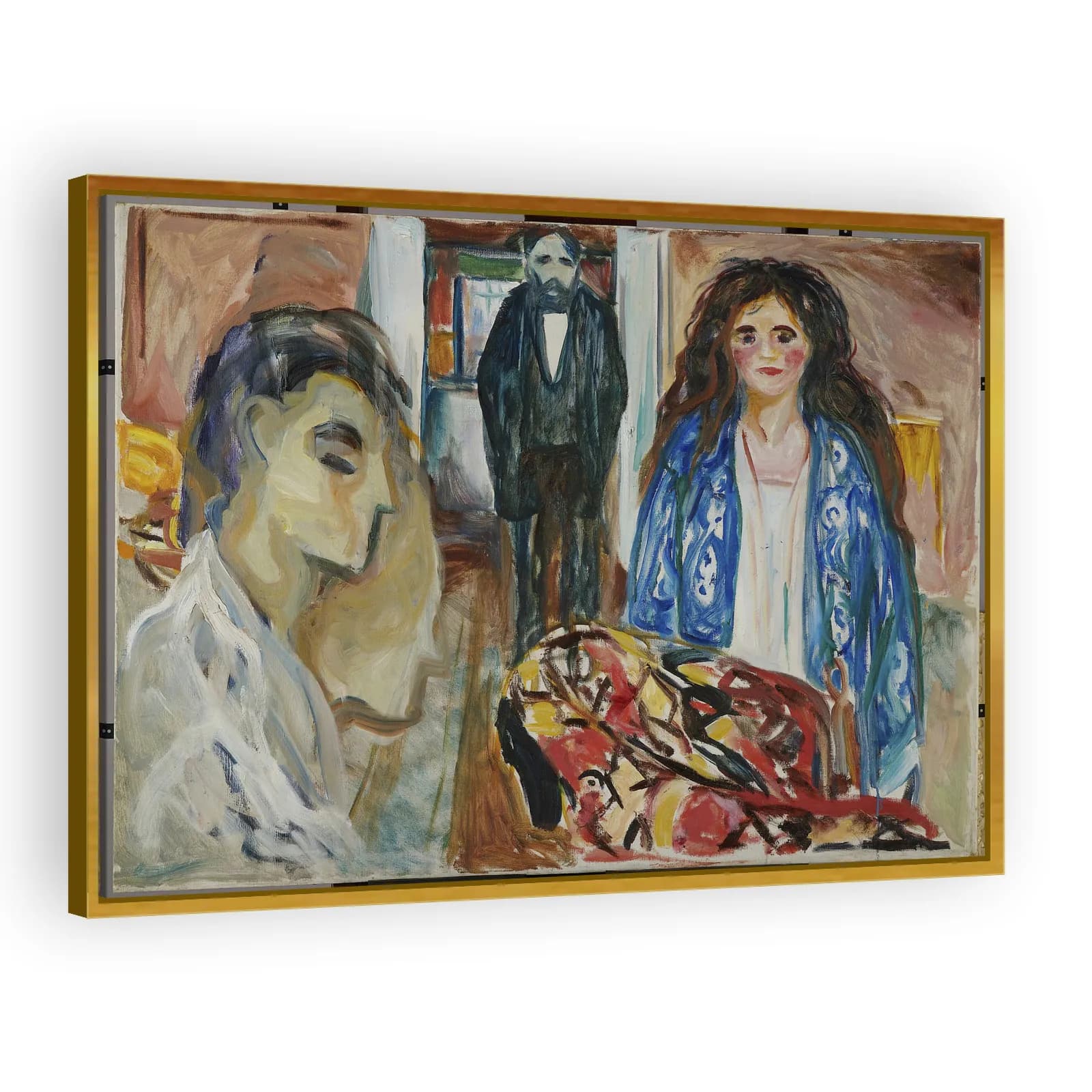 The Artist and His Model — Jealousy Theme by Edvard Munch - view 3 thumbnail