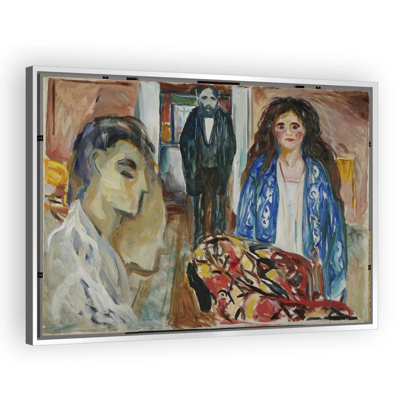 The Artist and His Model — Jealousy Theme by Edvard Munch - view 4 thumbnail