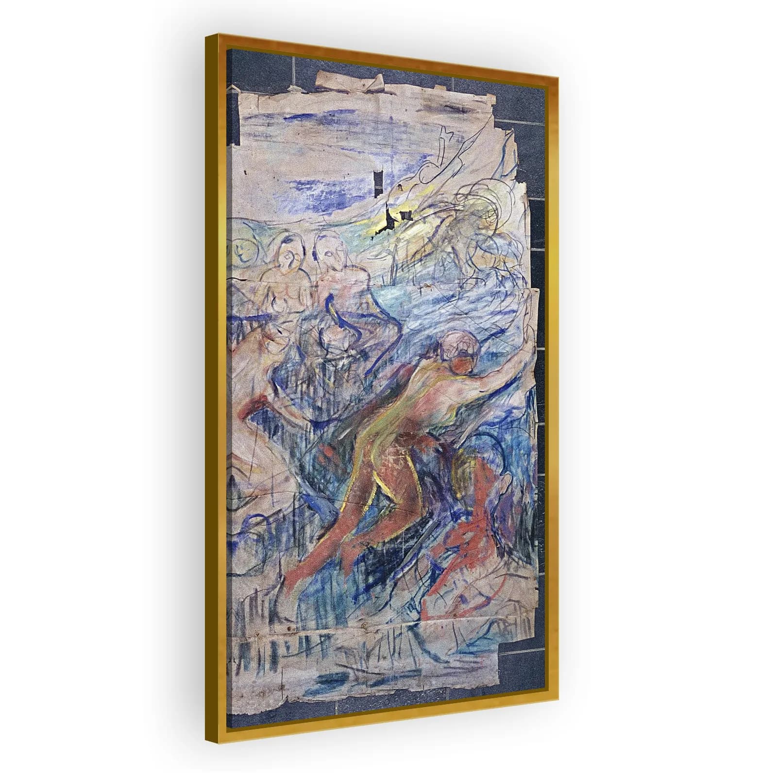 The Human Mountain: Left Upper Part by Edvard Munch - view 3 thumbnail