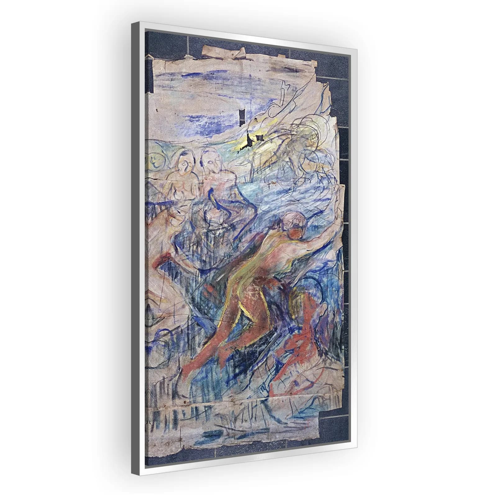 The Human Mountain: Left Upper Part by Edvard Munch - view 4 thumbnail